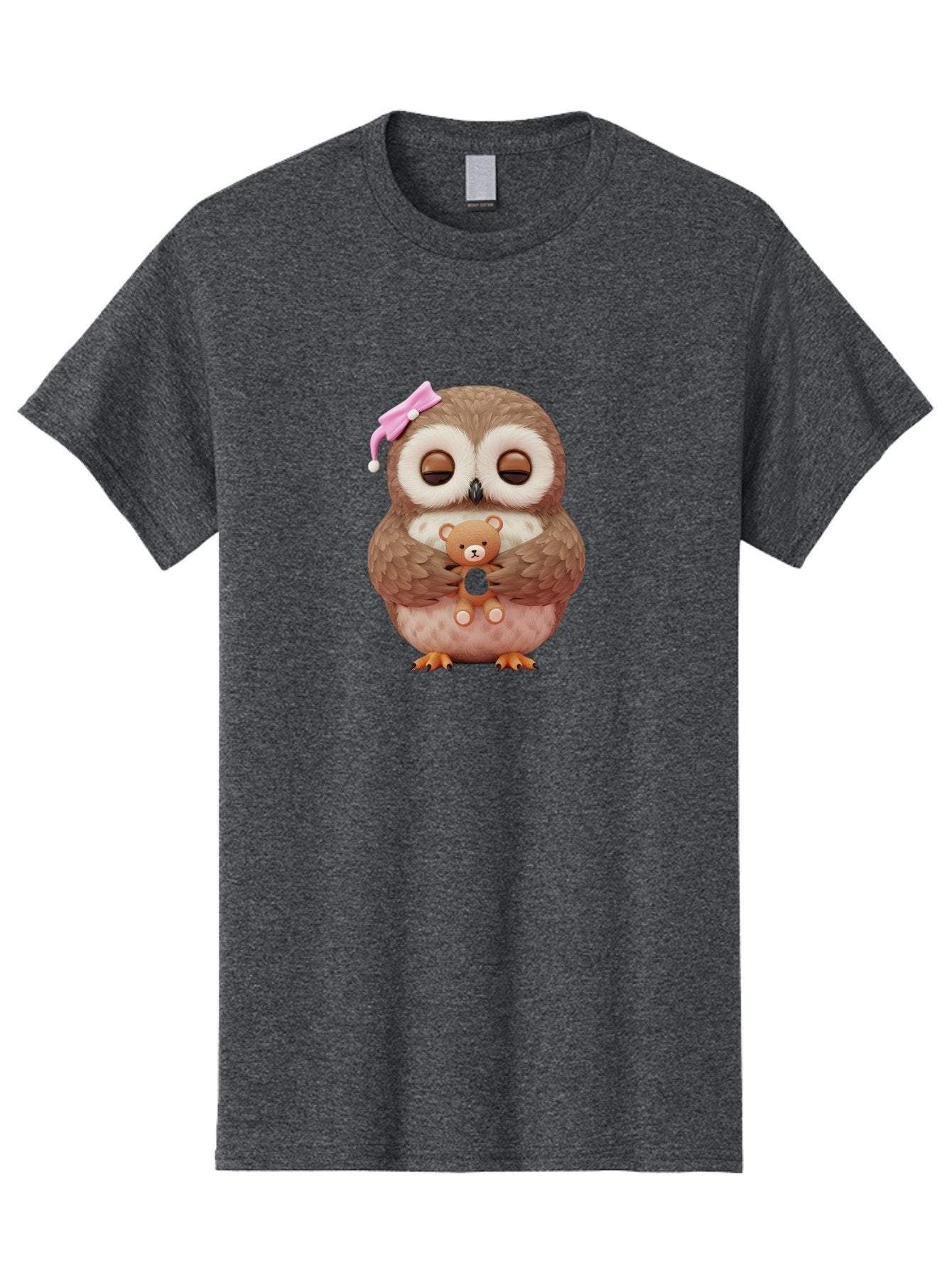 Owl-Hugging-Teddy-Bear Men'S Graphic Tee, 100% Cotton, Comfortable Casual Summer Wear, Machine Washable, Vintage Camera, Old Camera, Antique Camera, Black Camera, Classic Photography, Photography Equipment, Nostalgic Device, Film Camera, Baf928 15