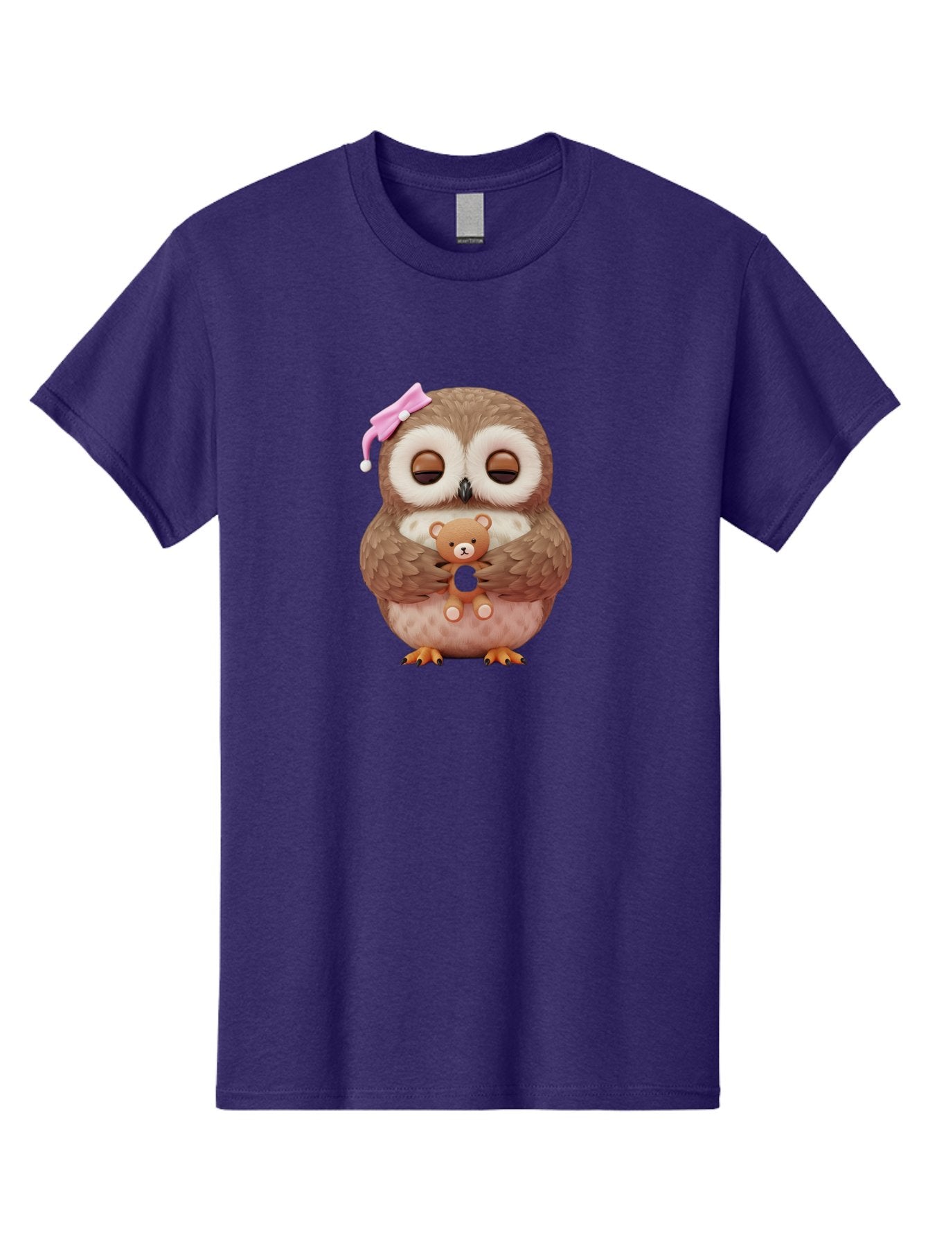 Owl-Hugging-Teddy-Bear Men'S Graphic Tee, 100% Cotton, Comfortable Casual Summer Wear, Machine Washable, Vintage Camera, Old Camera, Antique Camera, Black Camera, Classic Photography, Photography Equipment, Nostalgic Device, Film Camera, Baf928 7