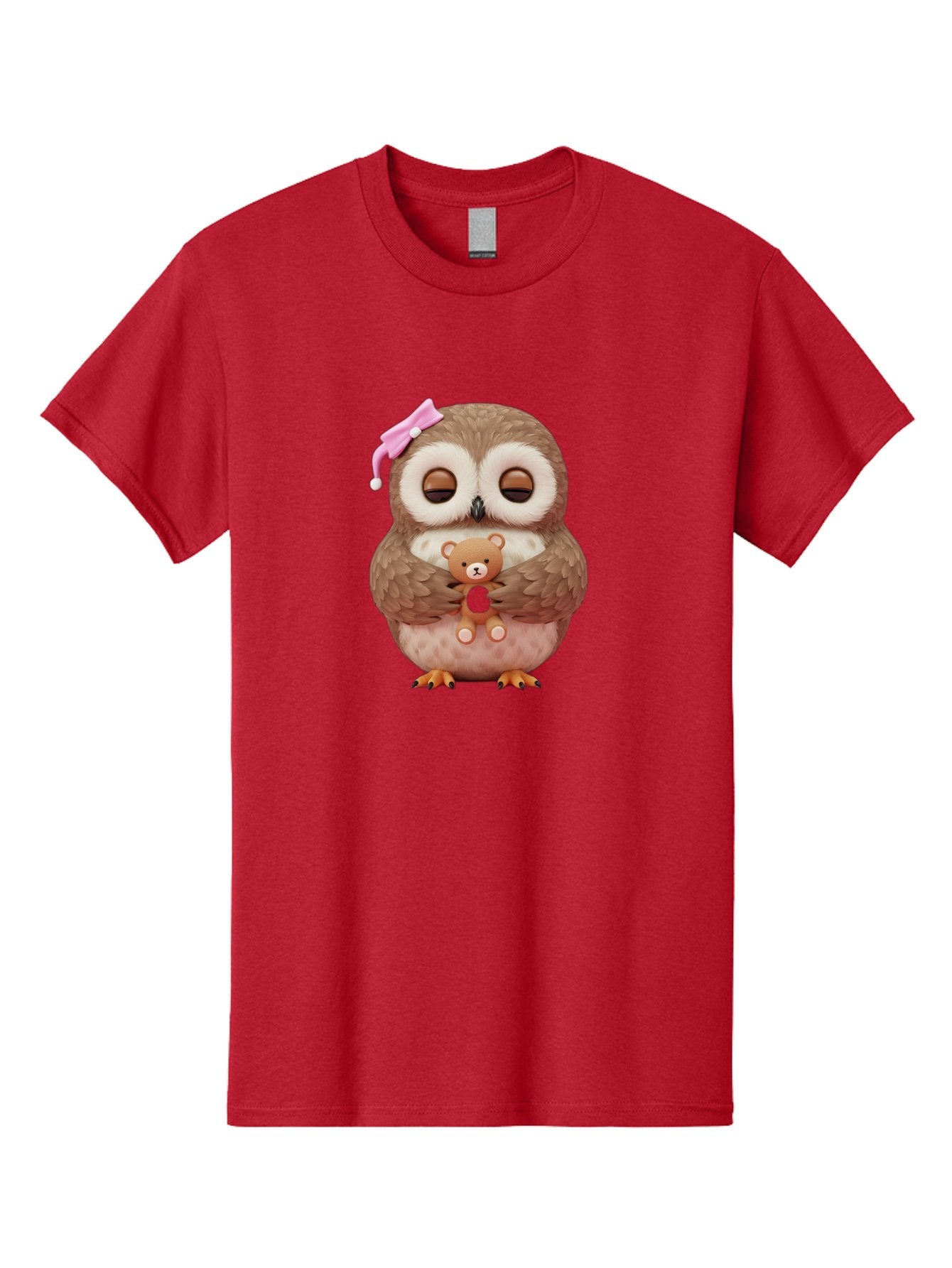 Owl-Hugging-Teddy-Bear Men'S Graphic Tee, 100% Cotton, Comfortable Casual Summer Wear, Machine Washable, Vintage Camera, Old Camera, Antique Camera, Black Camera, Classic Photography, Photography Equipment, Nostalgic Device, Film Camera, Baf928 9