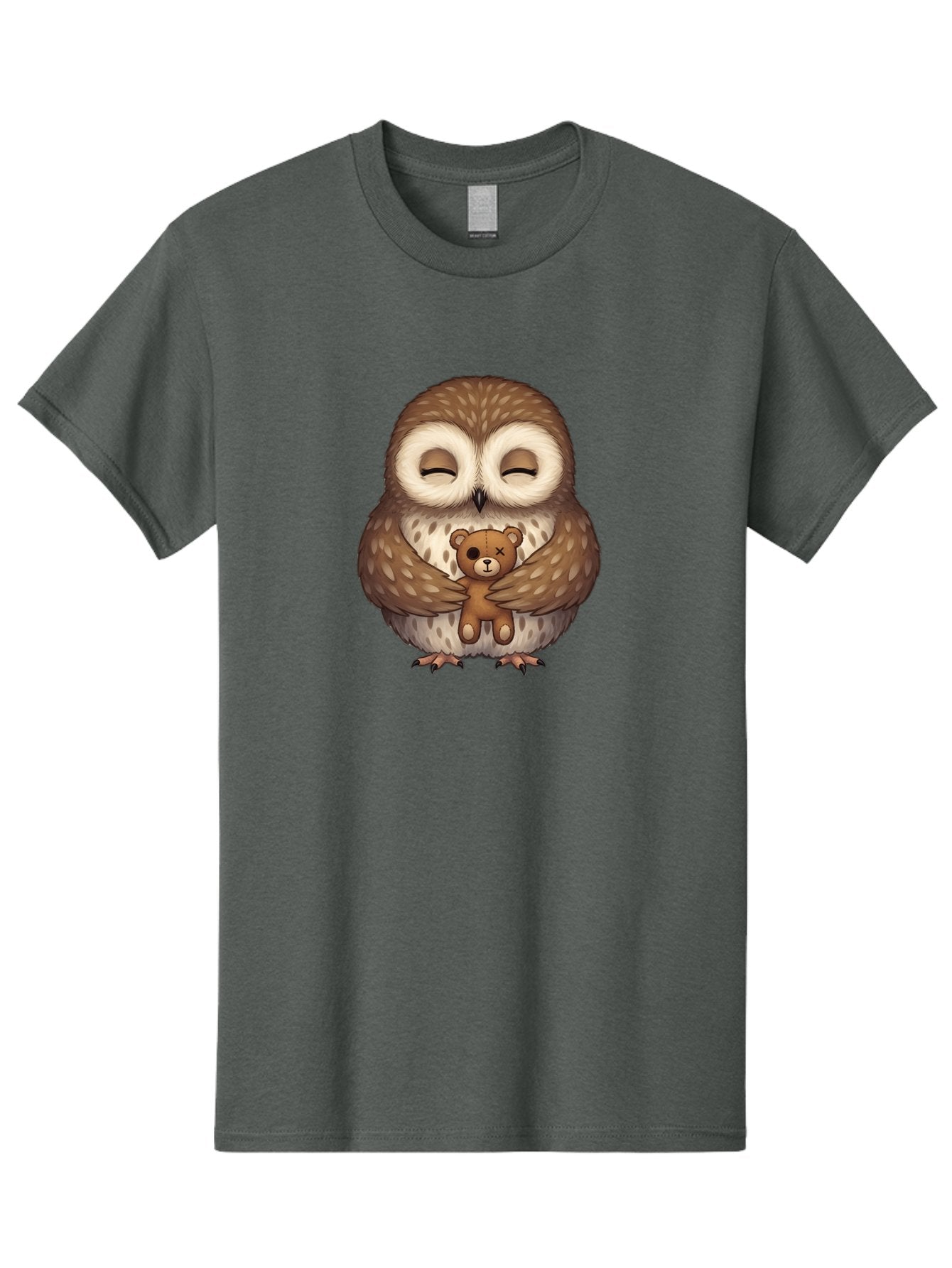 Owl-Hugging-Voodoo-Teddy Men'S Graphic Tee, 100% Cotton, Comfortable Casual Summer Wear, Machine Washable, Vintage Camera, Old Camera, Antique Camera, Black Camera, Classic Photography, Photography Equipment, Nostalgic Device, Film Camera, Baf930 12