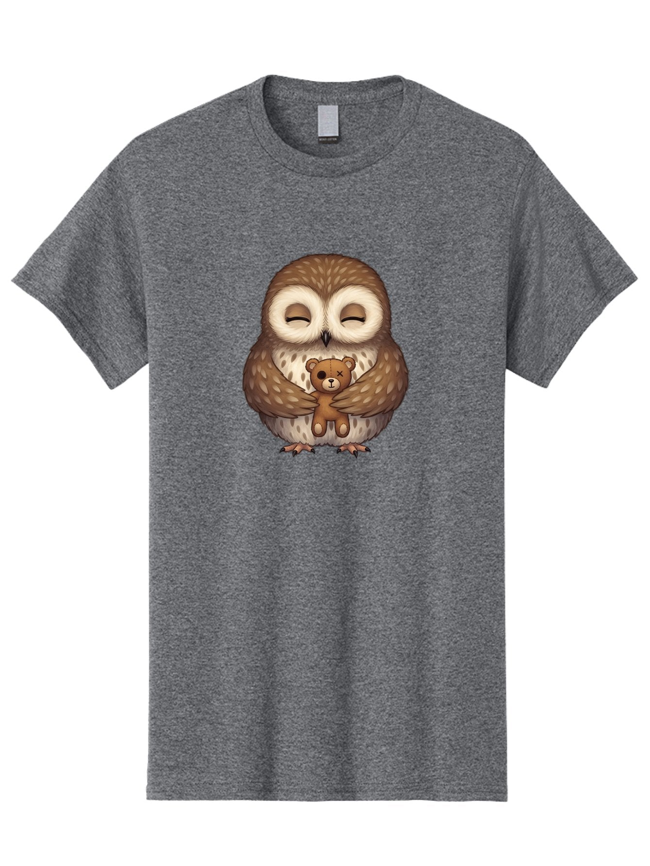 Owl-Hugging-Voodoo-Teddy Men'S Graphic Tee, 100% Cotton, Comfortable Casual Summer Wear, Machine Washable, Vintage Camera, Old Camera, Antique Camera, Black Camera, Classic Photography, Photography Equipment, Nostalgic Device, Film Camera, Baf930 6