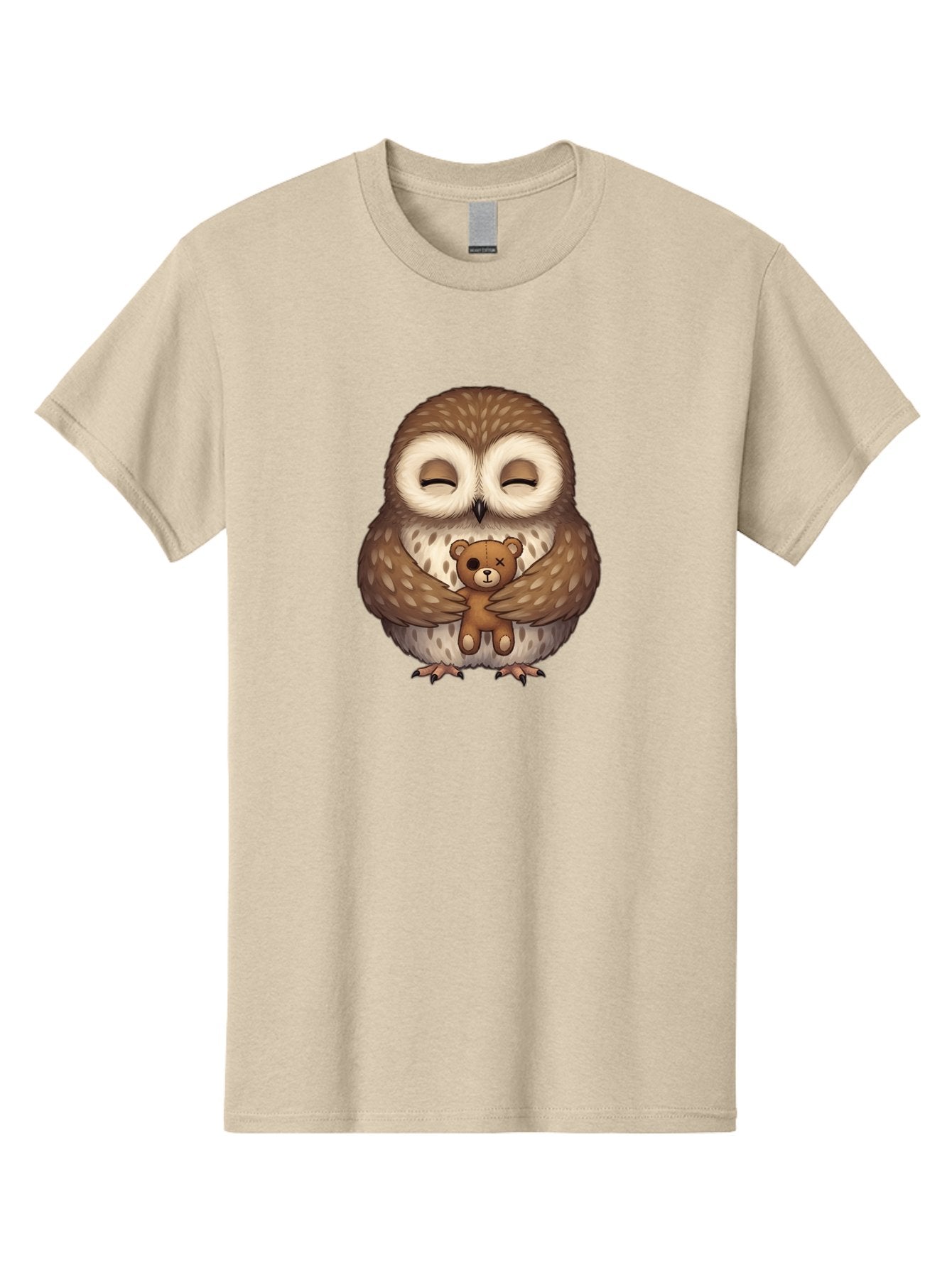 Owl-Hugging-Voodoo-Teddy Men'S Graphic Tee, 100% Cotton, Comfortable Casual Summer Wear, Machine Washable, Vintage Camera, Old Camera, Antique Camera, Black Camera, Classic Photography, Photography Equipment, Nostalgic Device, Film Camera, Baf930 11