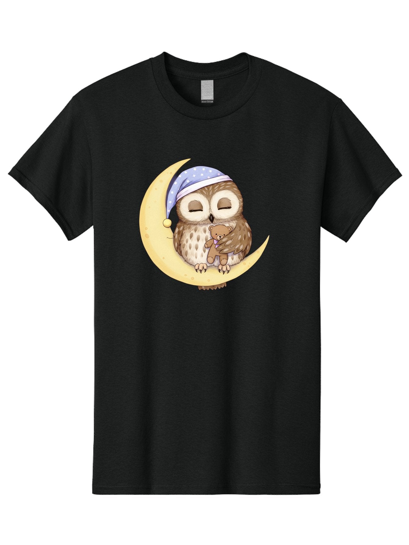 Owl-On-The-Moon Men'S Graphic Tee, 100% Cotton, Comfortable Casual Summer Wear, Machine Washable, Vintage Camera, Old Camera, Antique Camera, Black Camera, Classic Photography, Photography Equipment, Nostalgic Device, Film Camera, Camera Art Baf931 7