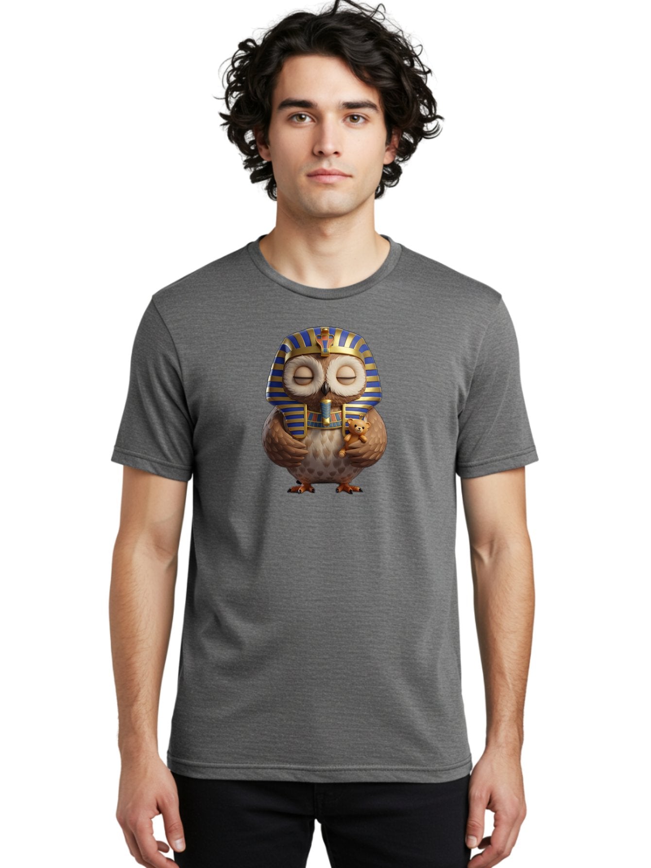 Owl-Pharaoh Men'S Graphic Tee, 100% Cotton, Comfortable Casual Summer Wear, Machine Washable, Vintage Camera, Old Camera, Antique Camera, Black Camera, Classic Photography, Photography Equipment, Nostalgic Device, Film Camera, Camera Art Baf932 25