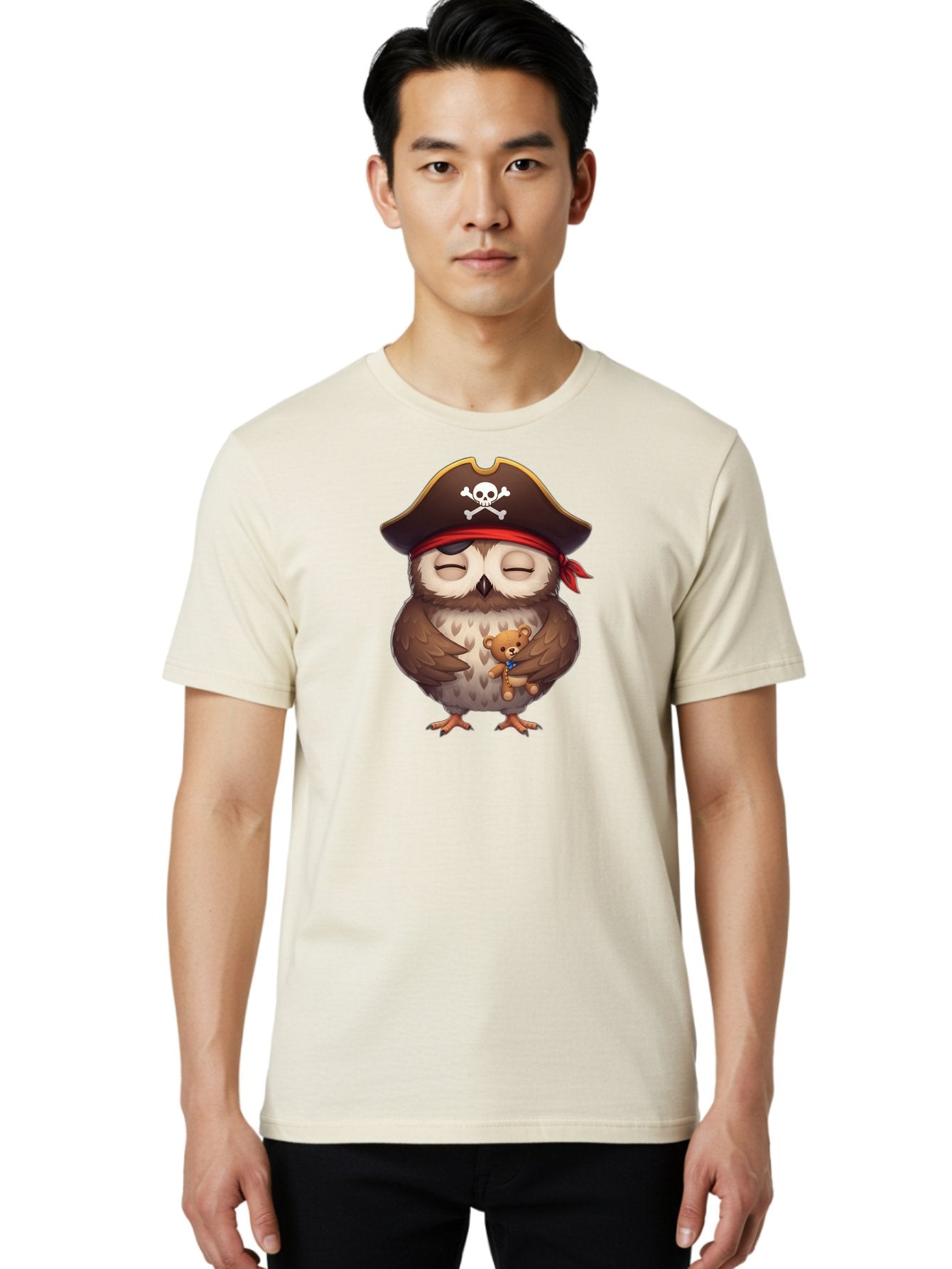 Owl-Pirate Men'S Graphic Tee, 100% Cotton, Comfortable Casual Summer Wear, Machine Washable, Vintage Camera, Old Camera, Antique Camera, Black Camera, Classic Photography, Photography Equipment, Nostalgic Device, Film Camera, Camera Art Baf933 28