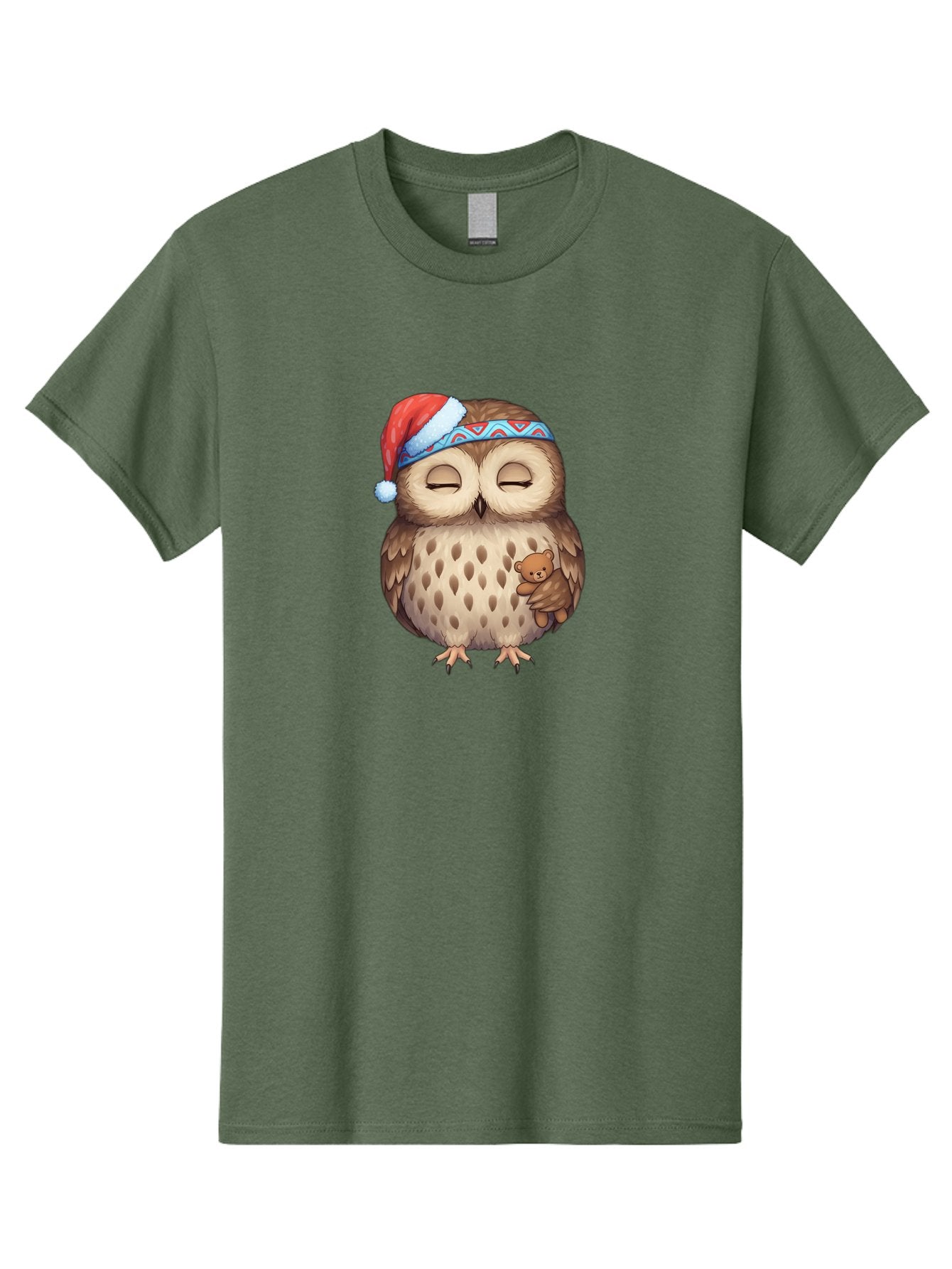 Owl-With-Santa-Hat Men'S Graphic Tee, 100% Cotton, Comfortable Casual Summer Wear, Machine Washable, Vintage Camera, Old Camera, Antique Camera, Black Camera, Classic Photography, Photography Equipment, Nostalgic Device, Film Camera, Baf934 10