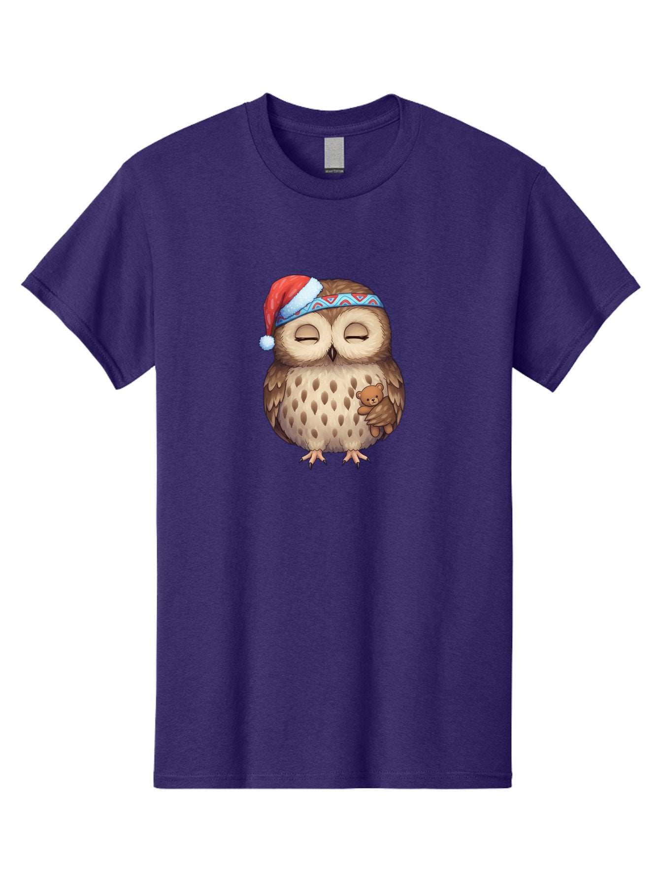Owl-With-Santa-Hat Men'S Graphic Tee, 100% Cotton, Comfortable Casual Summer Wear, Machine Washable, Vintage Camera, Old Camera, Antique Camera, Black Camera, Classic Photography, Photography Equipment, Nostalgic Device, Film Camera, Baf934 6