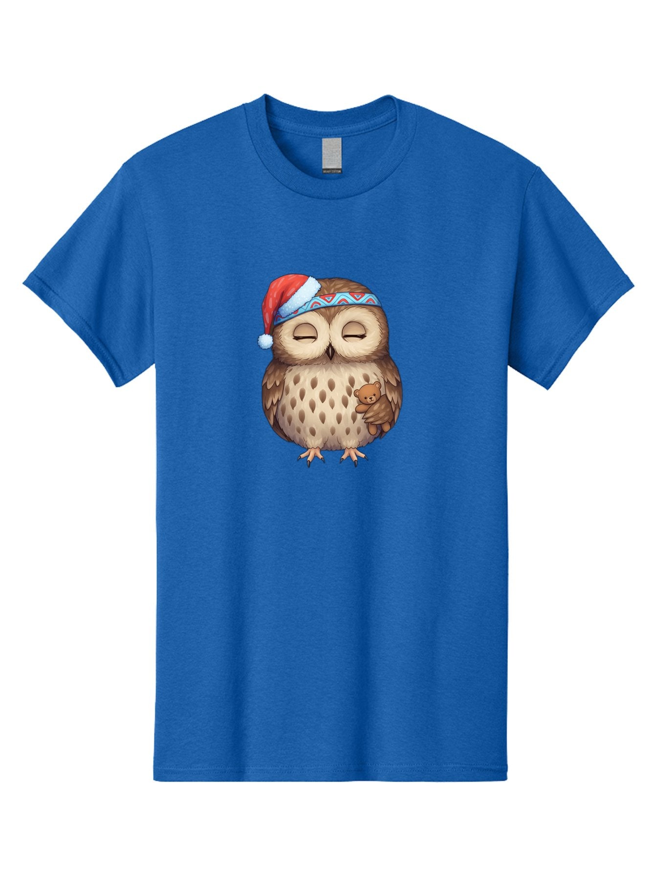 Owl-With-Santa-Hat Men'S Graphic Tee, 100% Cotton, Comfortable Casual Summer Wear, Machine Washable, Vintage Camera, Old Camera, Antique Camera, Black Camera, Classic Photography, Photography Equipment, Nostalgic Device, Film Camera, Baf934 3