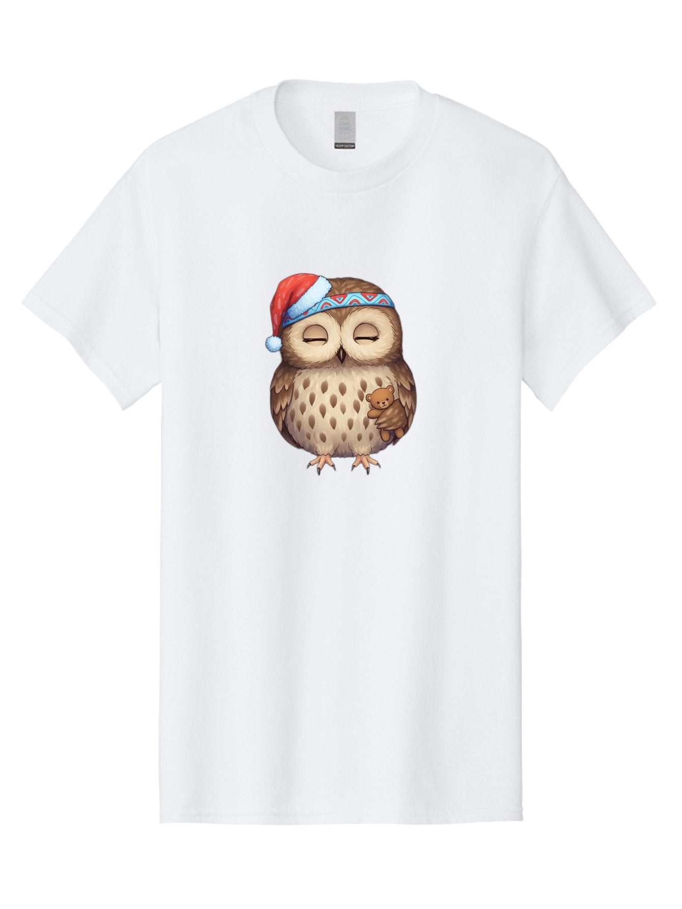 Owl-With-Santa-Hat Men'S Graphic Tee, 100% Cotton, Comfortable Casual Summer Wear, Machine Washable, Vintage Camera, Old Camera, Antique Camera, Black Camera, Classic Photography, Photography Equipment, Nostalgic Device, Film Camera, Baf934