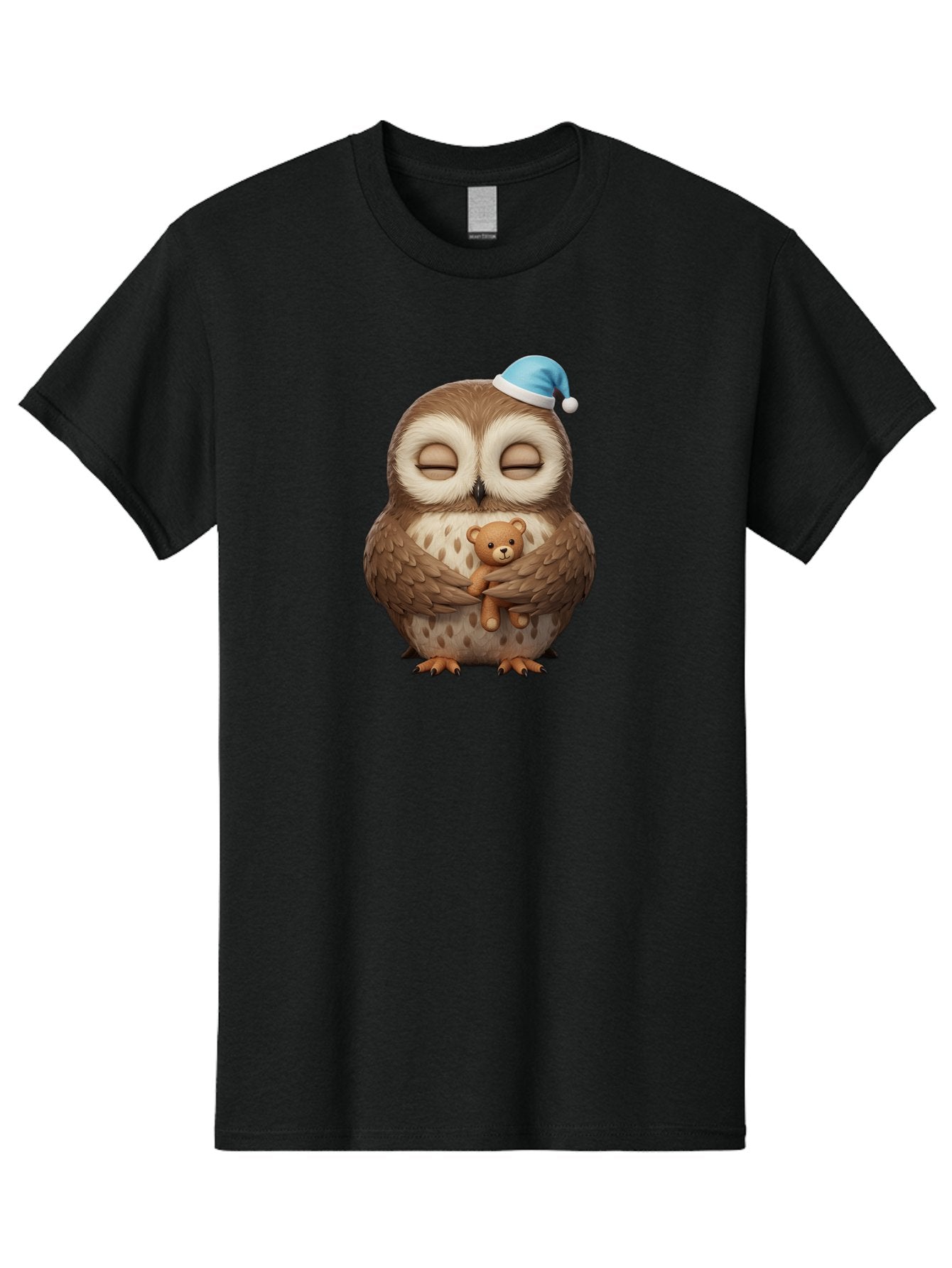 Owl-With-Teddy Men'S Graphic Tee, 100% Cotton, Comfortable Casual Summer Wear, Machine Washable, Vintage Camera, Old Camera, Antique Camera, Black Camera, Classic Photography, Photography Equipment, Nostalgic Device, Film Camera, Camera Art Baf941 6