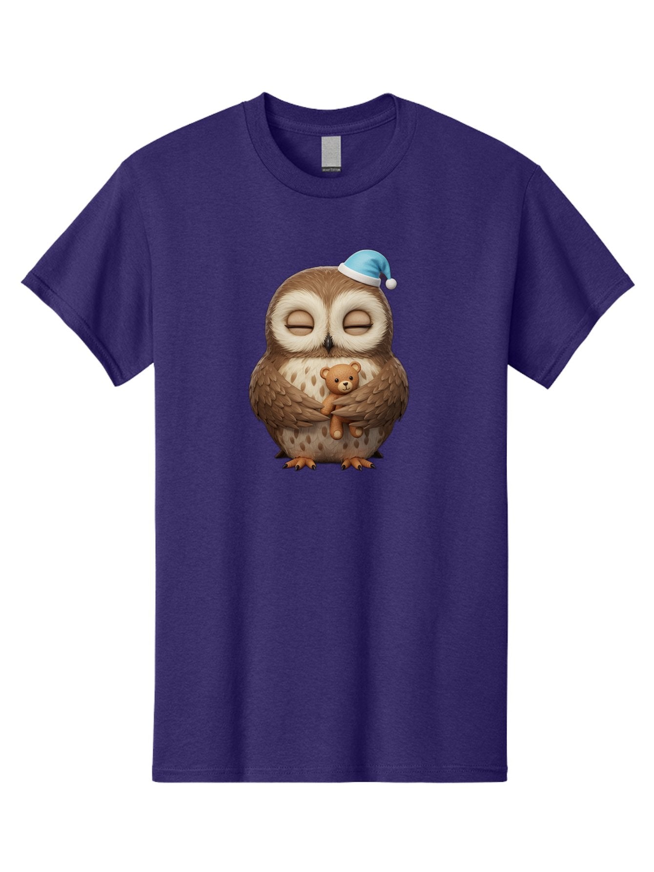 Owl-With-Teddy Men'S Graphic Tee, 100% Cotton, Comfortable Casual Summer Wear, Machine Washable, Vintage Camera, Old Camera, Antique Camera, Black Camera, Classic Photography, Photography Equipment, Nostalgic Device, Film Camera, Camera Art Baf941 3