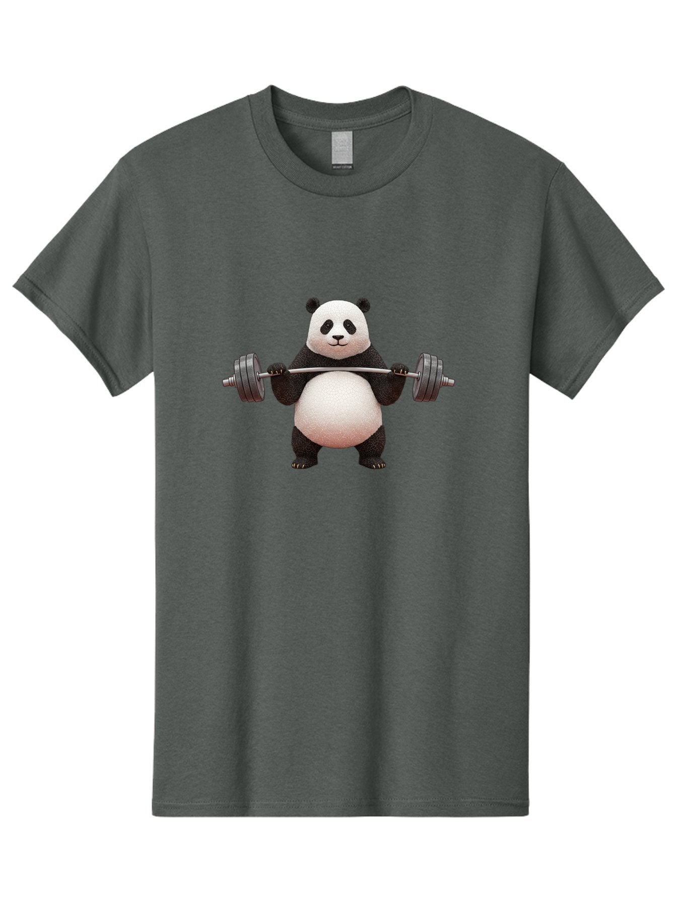 Panda-Lifting-Barbell Men'S Graphic Tee, 100% Cotton, Comfortable Casual Summer Wear, Machine Washable, Vintage Camera, Old Camera, Antique Camera, Black Camera, Classic Photography, Photography Equipment, Nostalgic Device, Film Camera, Baf945
