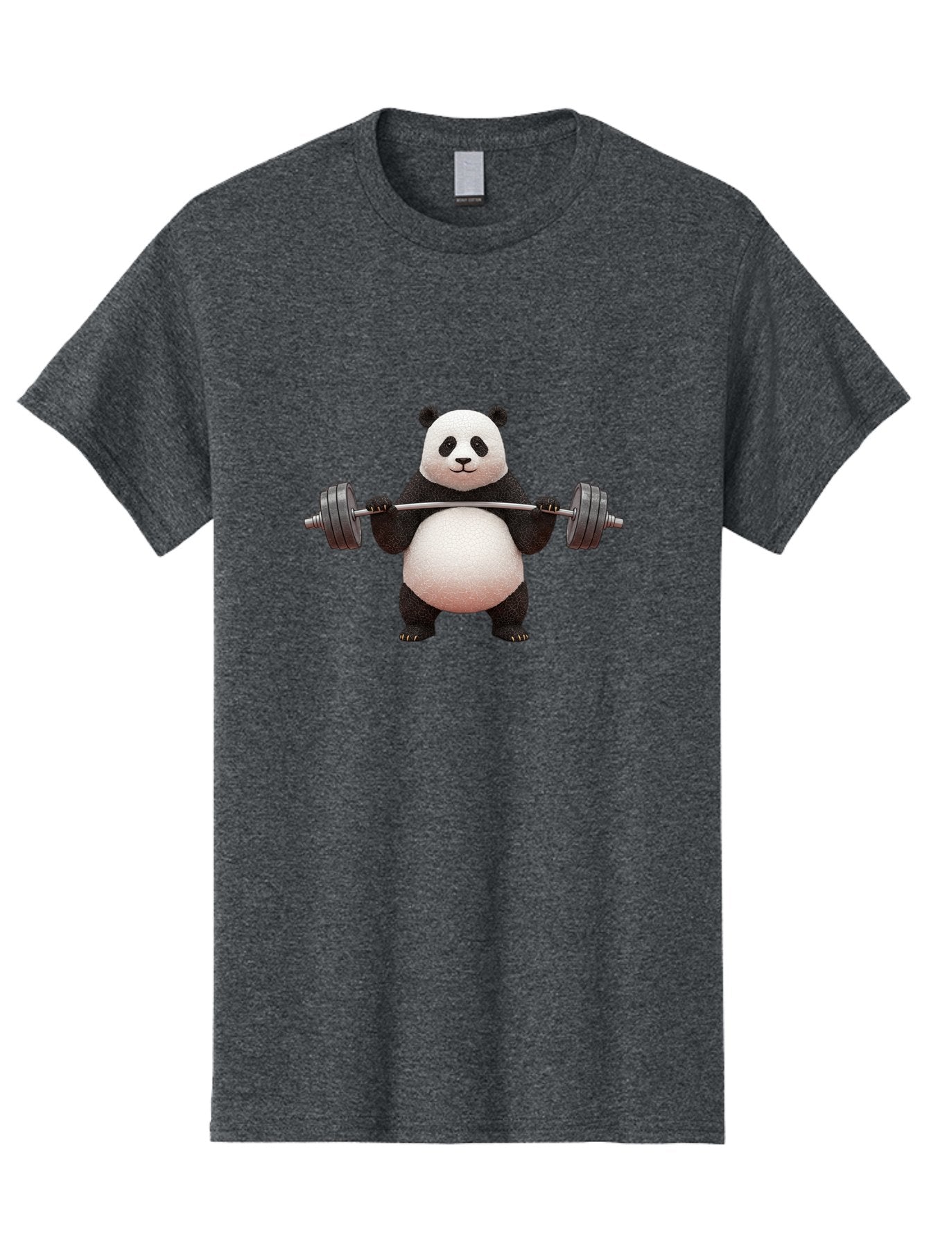 Panda-Lifting-Barbell Men'S Graphic Tee, 100% Cotton, Comfortable Casual Summer Wear, Machine Washable, Vintage Camera, Old Camera, Antique Camera, Black Camera, Classic Photography, Photography Equipment, Nostalgic Device, Film Camera, Baf945 3