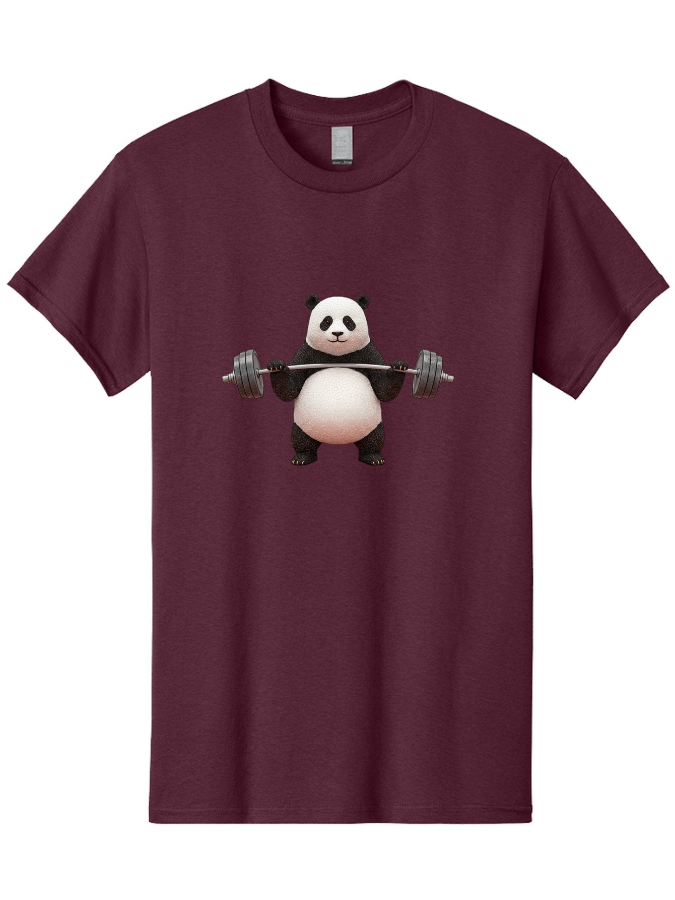 Panda-Lifting-Barbell Men'S Graphic Tee, 100% Cotton, Comfortable Casual Summer Wear, Machine Washable, Vintage Camera, Old Camera, Antique Camera, Black Camera, Classic Photography, Photography Equipment, Nostalgic Device, Film Camera, Baf945