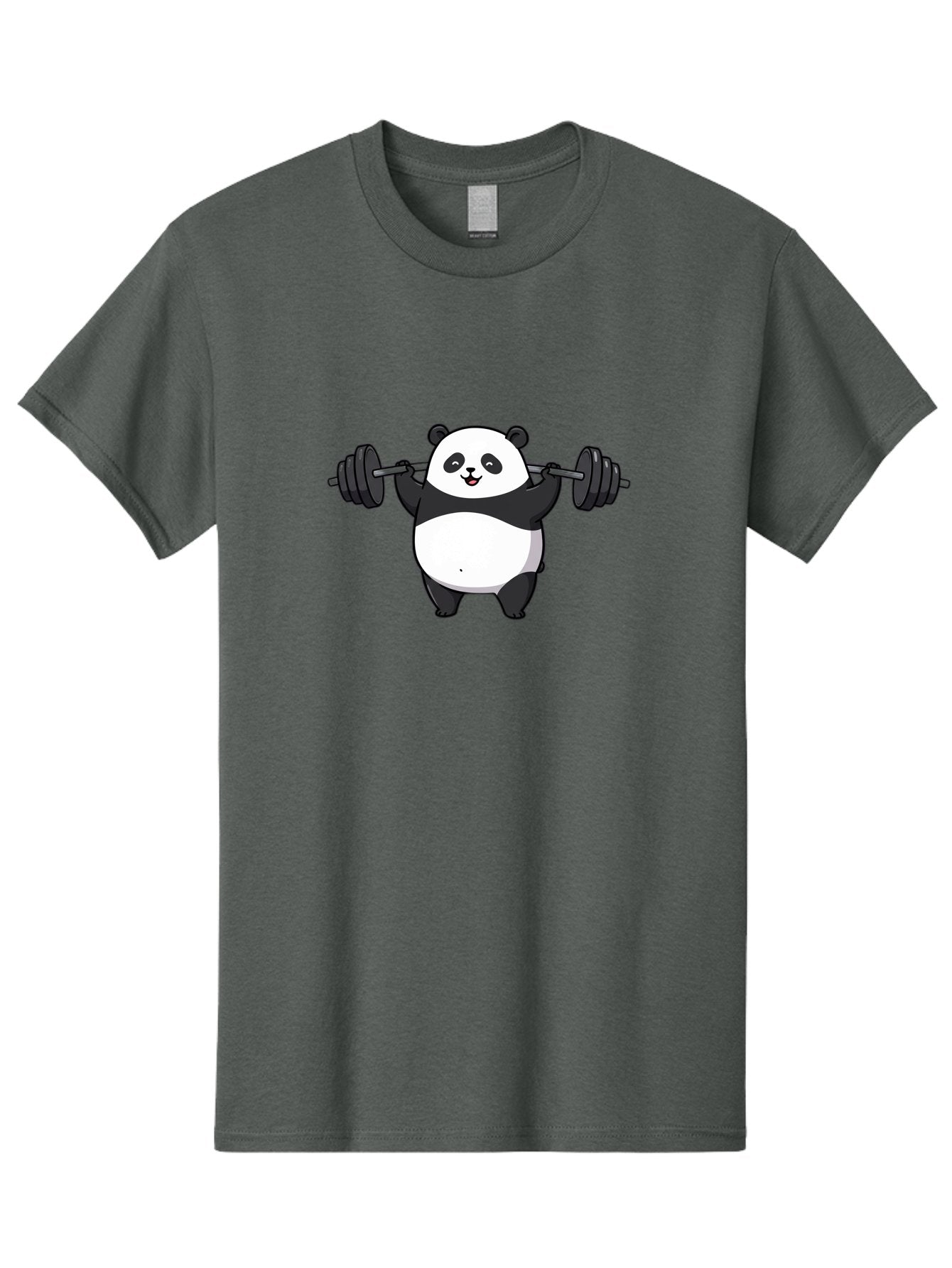 Panda-Lifting-Weights-1 Men'S Graphic Tee, 100% Cotton, Comfortable Casual Summer Wear, Machine Washable, Vintage Camera, Old Camera, Antique Camera, Black Camera, Classic Photography, Photography Equipment, Nostalgic Device, Film Camera, Baf953