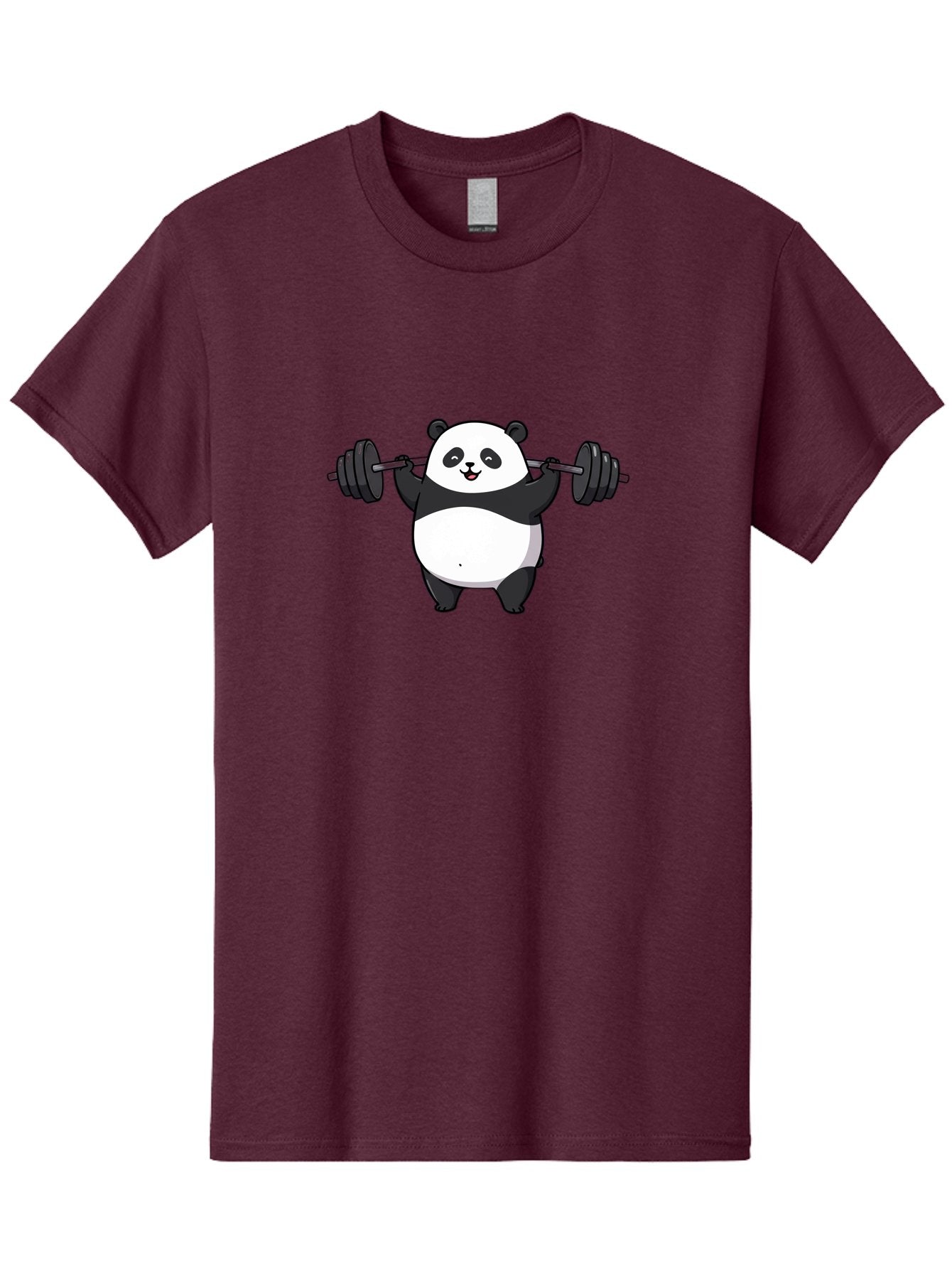 Panda-Lifting-Weights-1 Men'S Graphic Tee, 100% Cotton, Comfortable Casual Summer Wear, Machine Washable, Vintage Camera, Old Camera, Antique Camera, Black Camera, Classic Photography, Photography Equipment, Nostalgic Device, Film Camera, Baf953 14