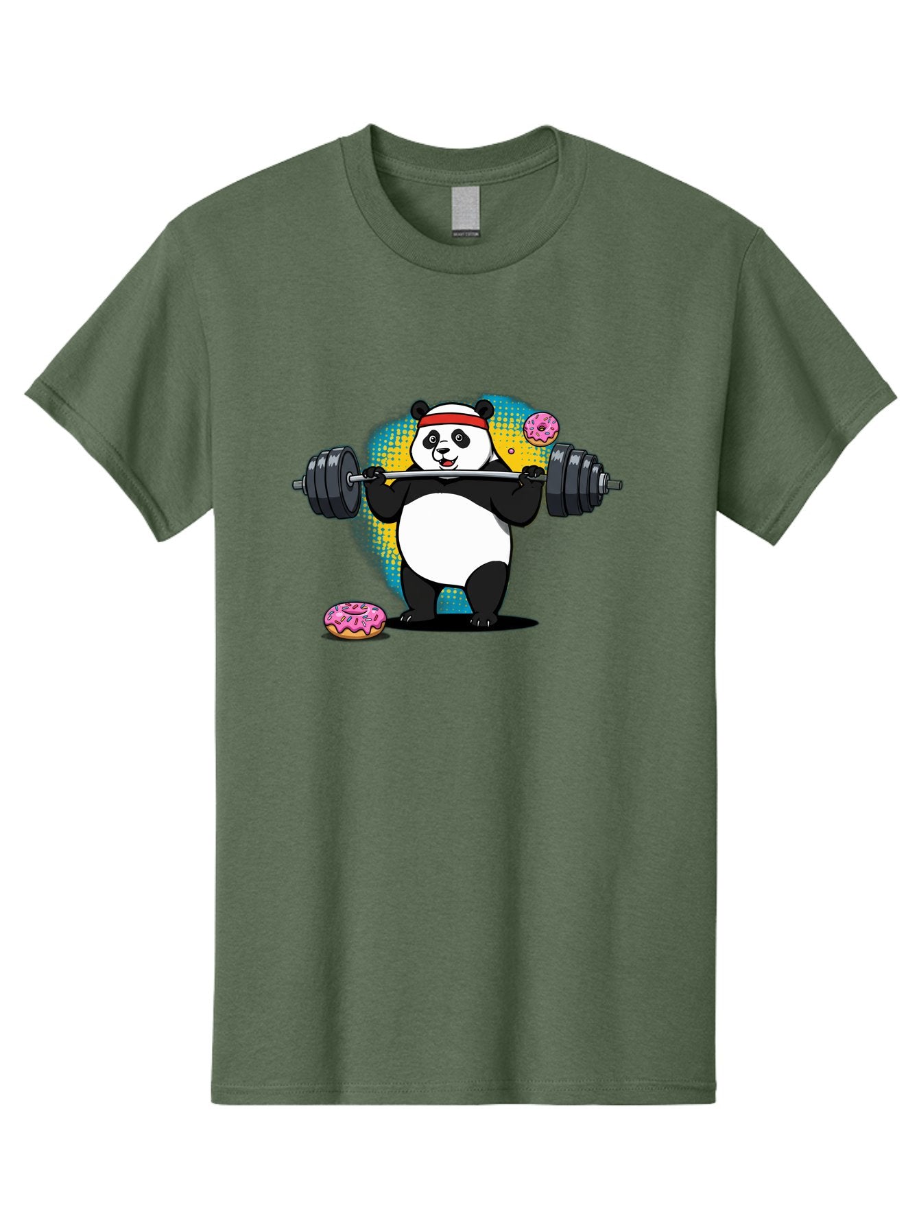 Panda-Lifting-Weights-2 Men'S Graphic Tee, 100% Cotton, Comfortable Casual Summer Wear, Machine Washable, Vintage Camera, Old Camera, Antique Camera, Black Camera, Classic Photography, Photography Equipment, Nostalgic Device, Film Camera, Baf954 7
