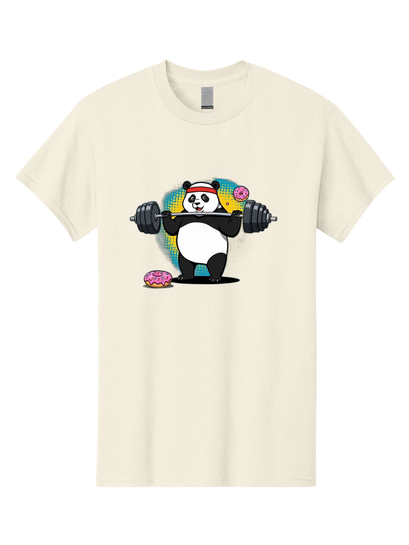 Panda-Lifting-Weights-2 Men'S Graphic Tee, 100% Cotton, Comfortable Casual Summer Wear, Machine Washable, Vintage Camera, Old Camera, Antique Camera, Black Camera, Classic Photography, Photography Equipment, Nostalgic Device, Film Camera, Baf954 6