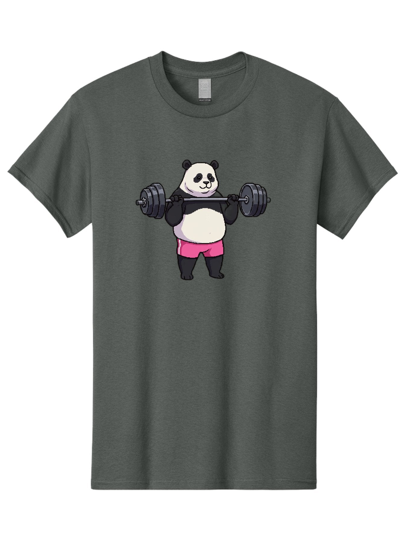 Panda-Lifting-Weights-3 Men'S Graphic Tee, 100% Cotton, Comfortable Casual Summer Wear, Machine Washable, Vintage Camera, Old Camera, Antique Camera, Black Camera, Classic Photography, Photography Equipment, Nostalgic Device, Film Camera, Baf955