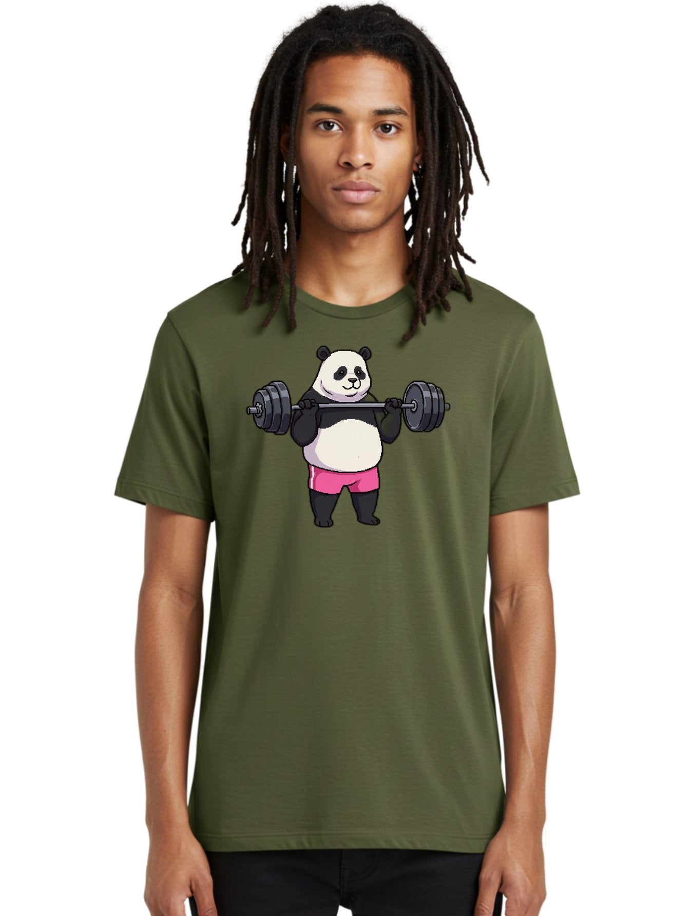 Panda-Lifting-Weights-3 Men'S Graphic Tee, 100% Cotton, Comfortable Casual Summer Wear, Machine Washable, Vintage Camera, Old Camera, Antique Camera, Black Camera, Classic Photography, Photography Equipment, Nostalgic Device, Film Camera, Baf955 27