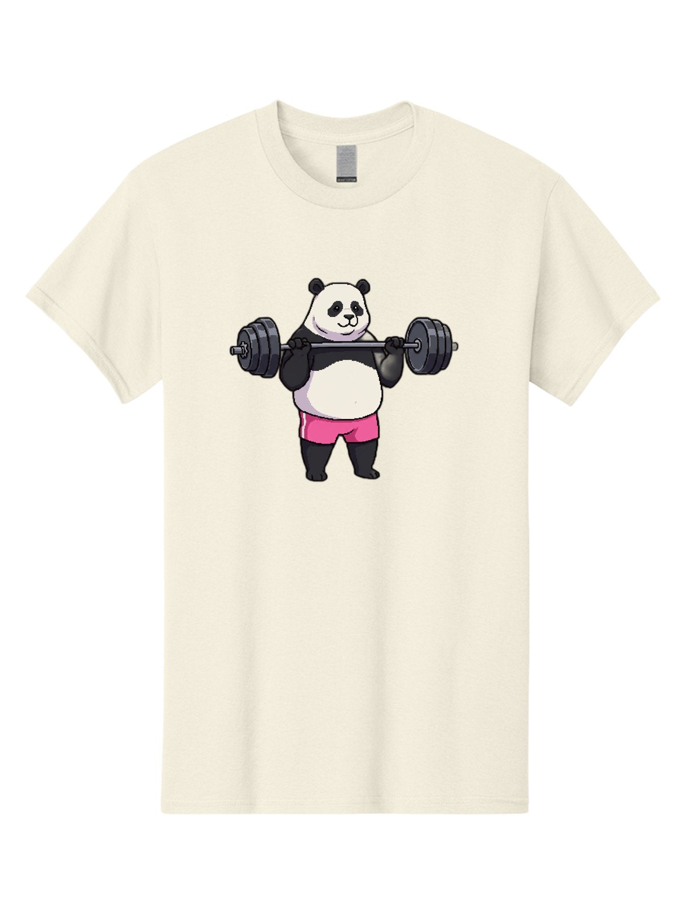 Panda-Lifting-Weights-3 Men'S Graphic Tee, 100% Cotton, Comfortable Casual Summer Wear, Machine Washable, Vintage Camera, Old Camera, Antique Camera, Black Camera, Classic Photography, Photography Equipment, Nostalgic Device, Film Camera, Baf955 3