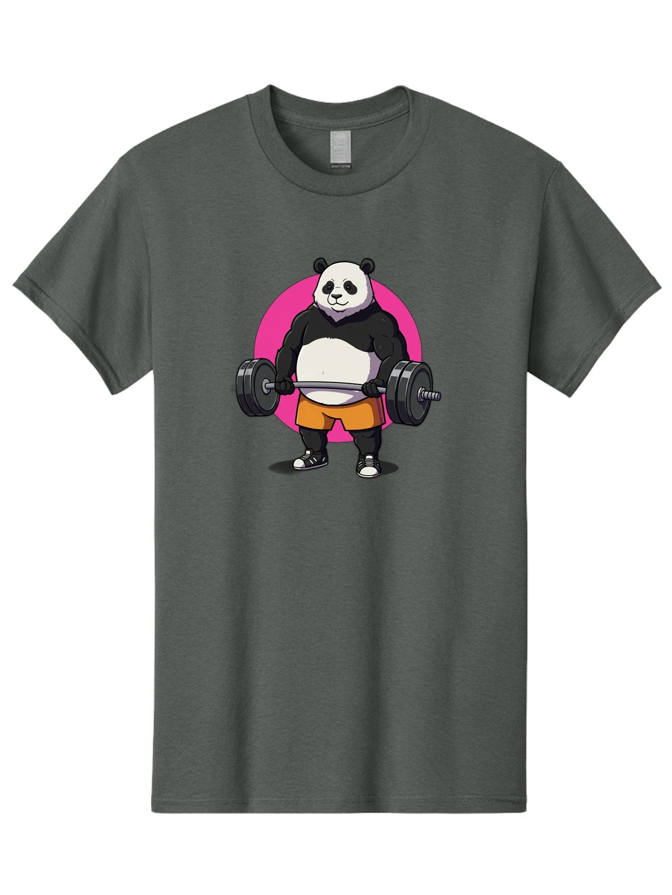 Panda-Lifting-Weights-4 Men'S Graphic Tee, 100% Cotton, Comfortable Casual Summer Wear, Machine Washable, Vintage Camera, Old Camera, Antique Camera, Black Camera, Classic Photography, Photography Equipment, Nostalgic Device, Film Camera, Baf956