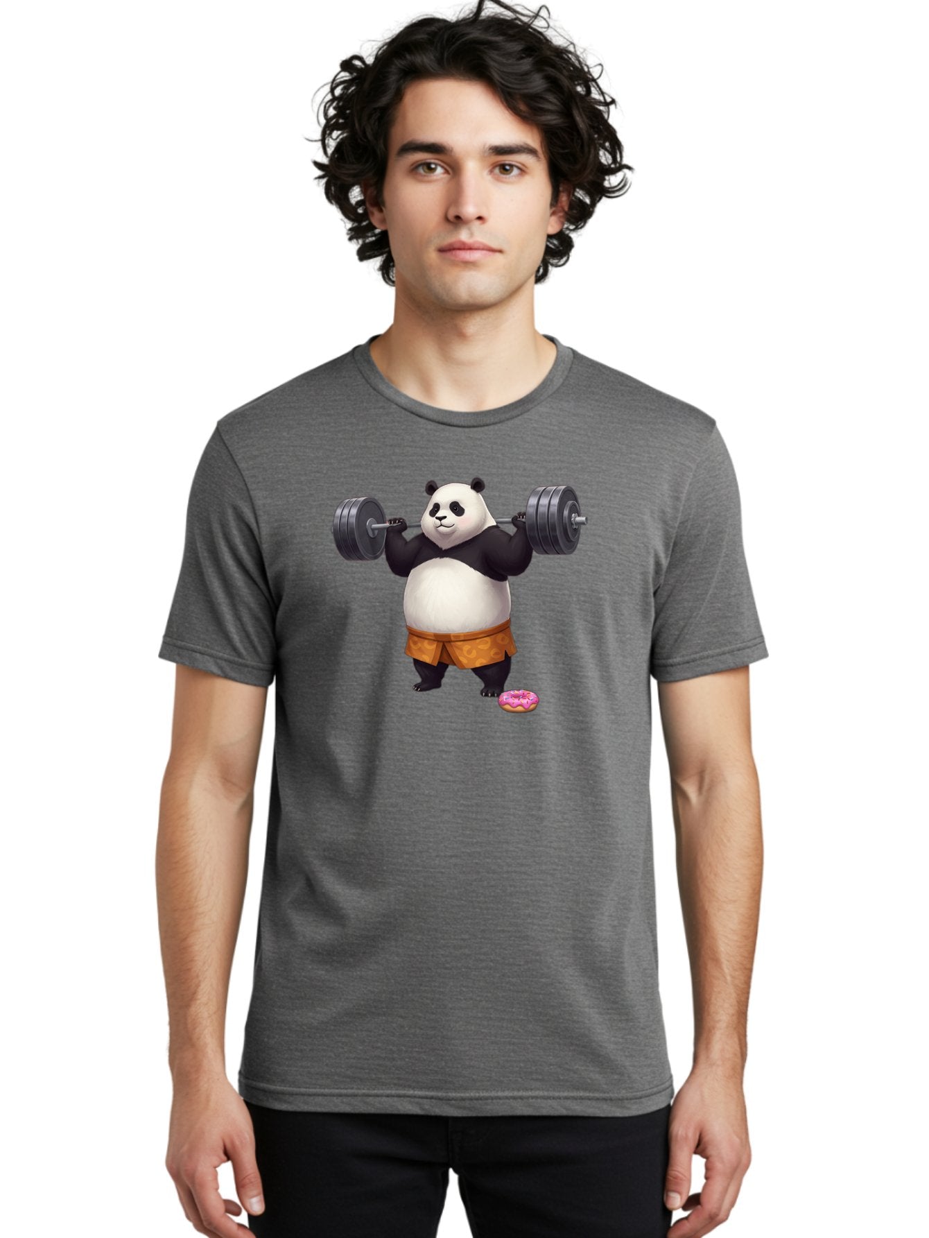 Panda-Lifting-Weights-5 Men'S Graphic Tee, 100% Cotton, Comfortable Casual Summer Wear, Machine Washable, Vintage Camera, Old Camera, Antique Camera, Black Camera, Classic Photography, Photography Equipment, Nostalgic Device, Film Camera, Baf957 28