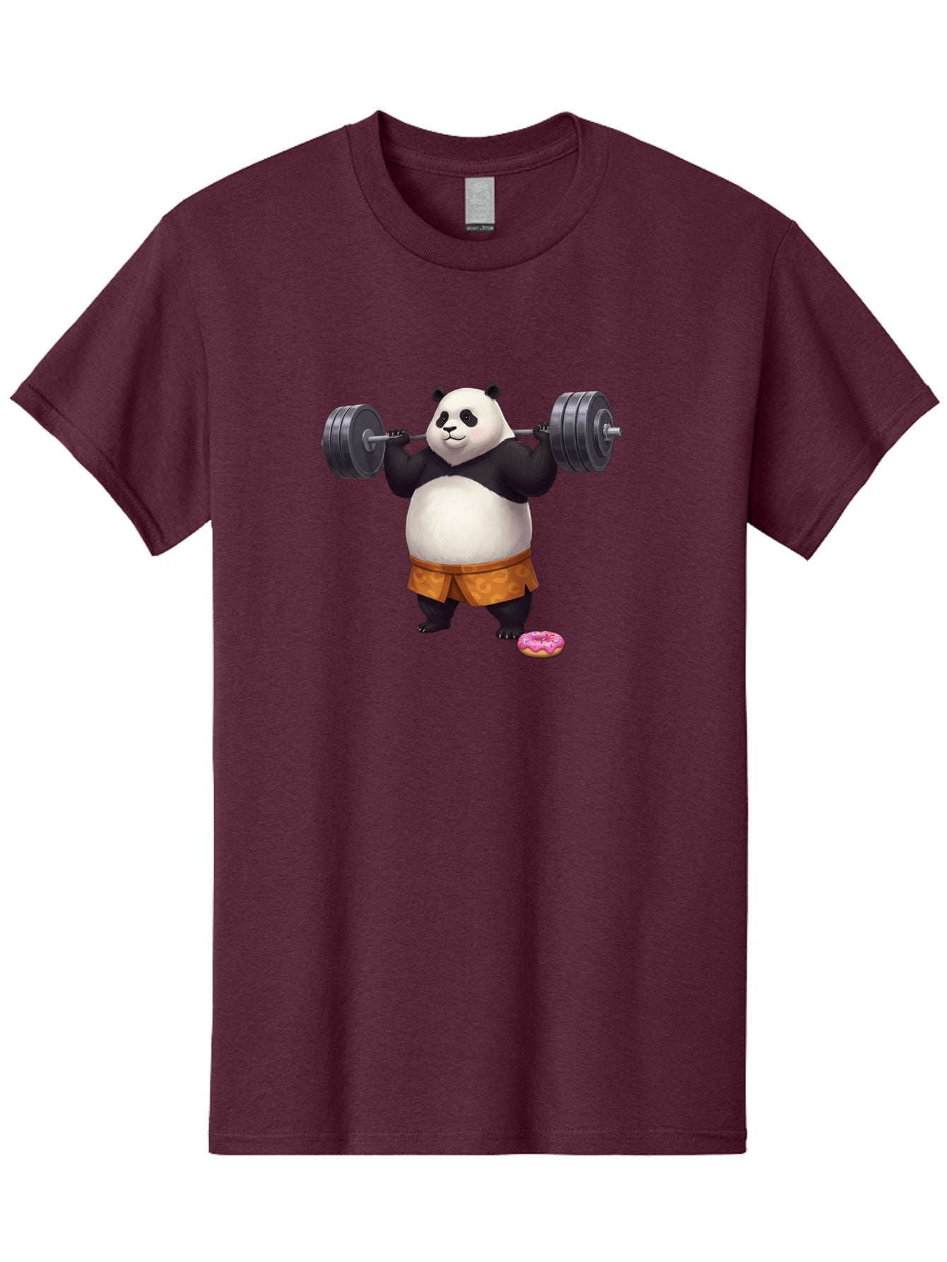 Panda-Lifting-Weights-5 Men'S Graphic Tee, 100% Cotton, Comfortable Casual Summer Wear, Machine Washable, Vintage Camera, Old Camera, Antique Camera, Black Camera, Classic Photography, Photography Equipment, Nostalgic Device, Film Camera, Baf957 11