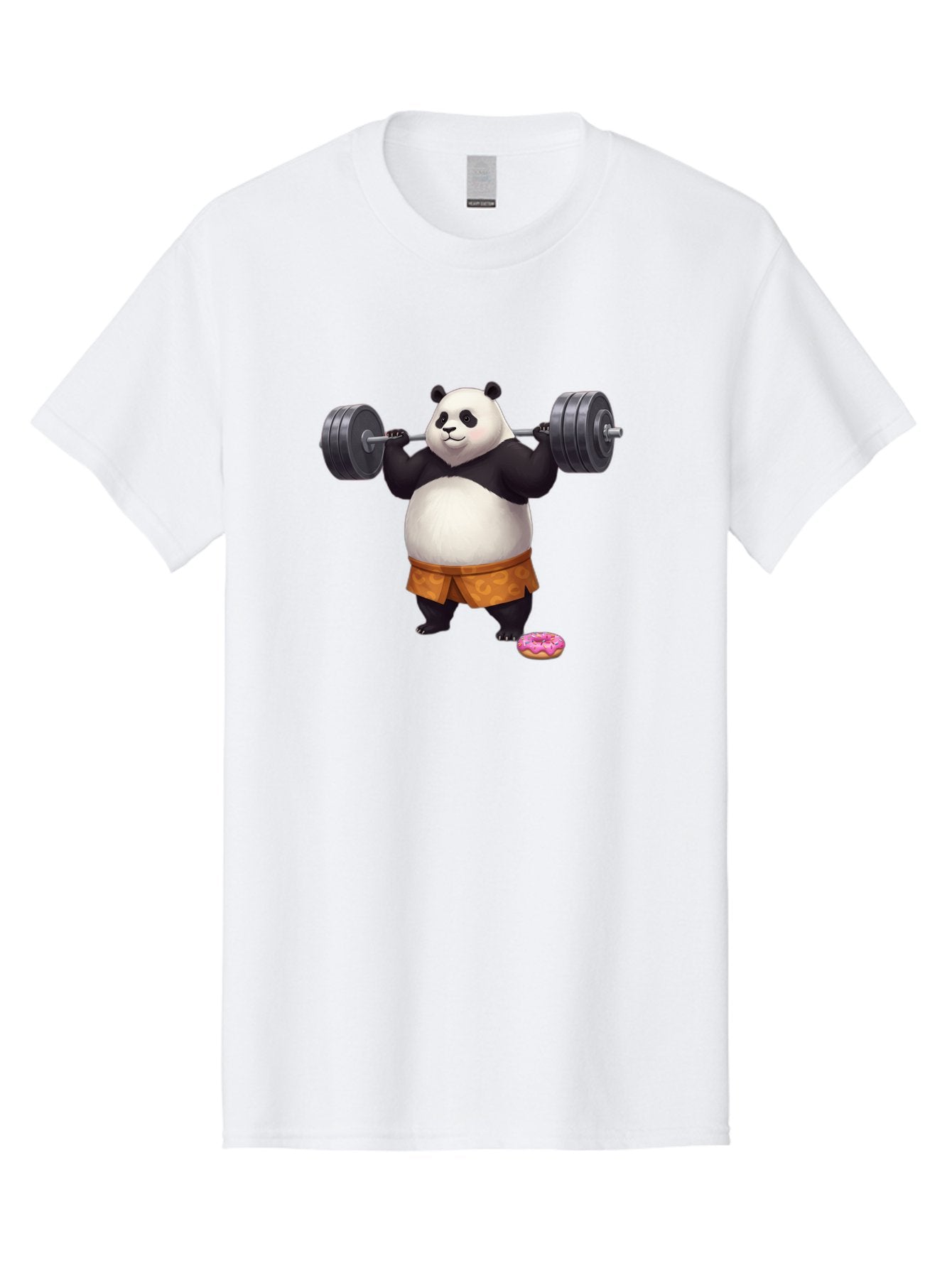 Panda-Lifting-Weights-5 Men'S Graphic Tee, 100% Cotton, Comfortable Casual Summer Wear, Machine Washable, Vintage Camera, Old Camera, Antique Camera, Black Camera, Classic Photography, Photography Equipment, Nostalgic Device, Film Camera, Baf957 5