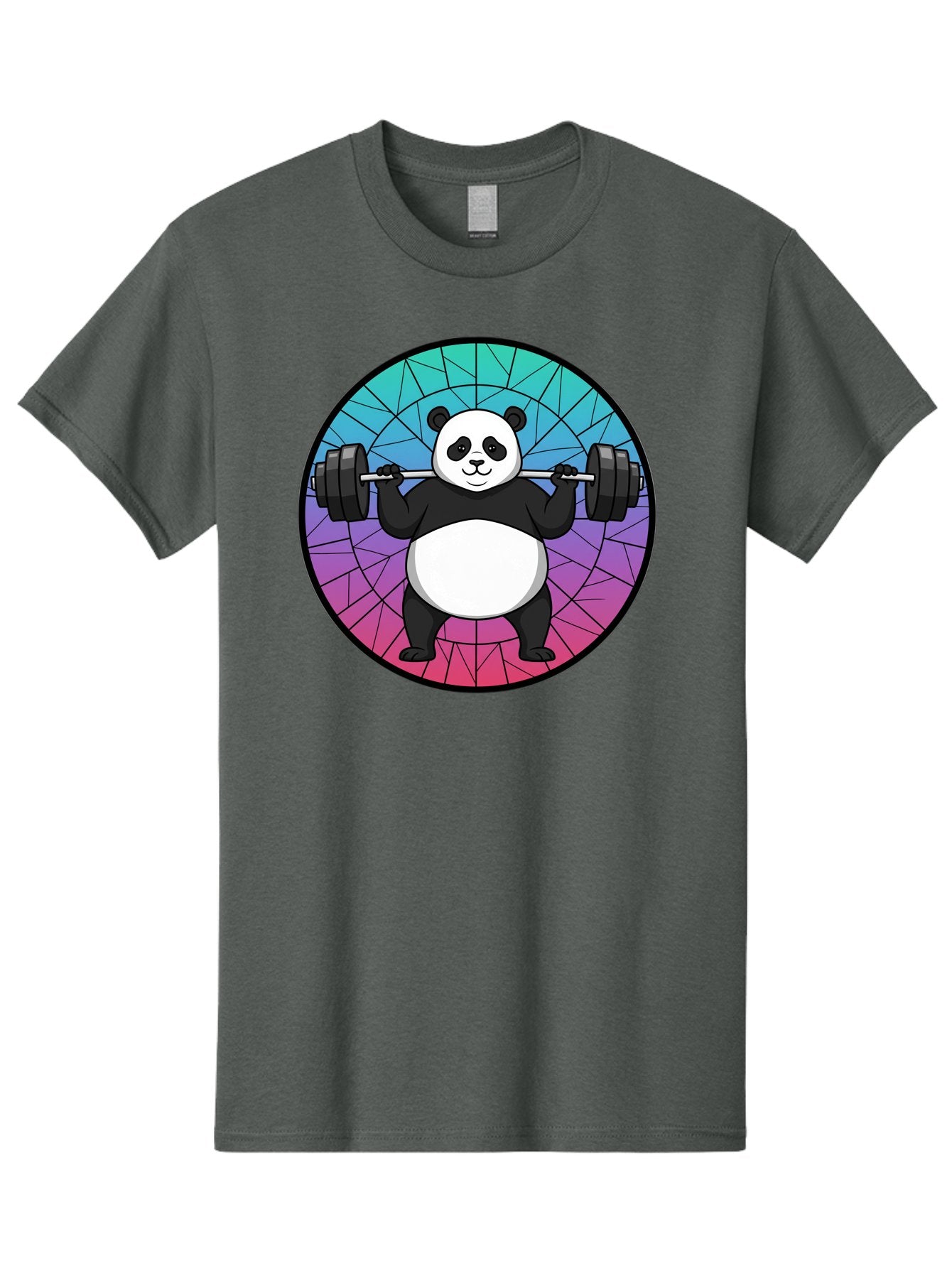 Panda-Lifting-Weights-6 Men'S Graphic Tee, 100% Cotton, Comfortable Casual Summer Wear, Machine Washable, Vintage Camera, Old Camera, Antique Camera, Black Camera, Classic Photography, Photography Equipment, Nostalgic Device, Film Camera, Baf958 10