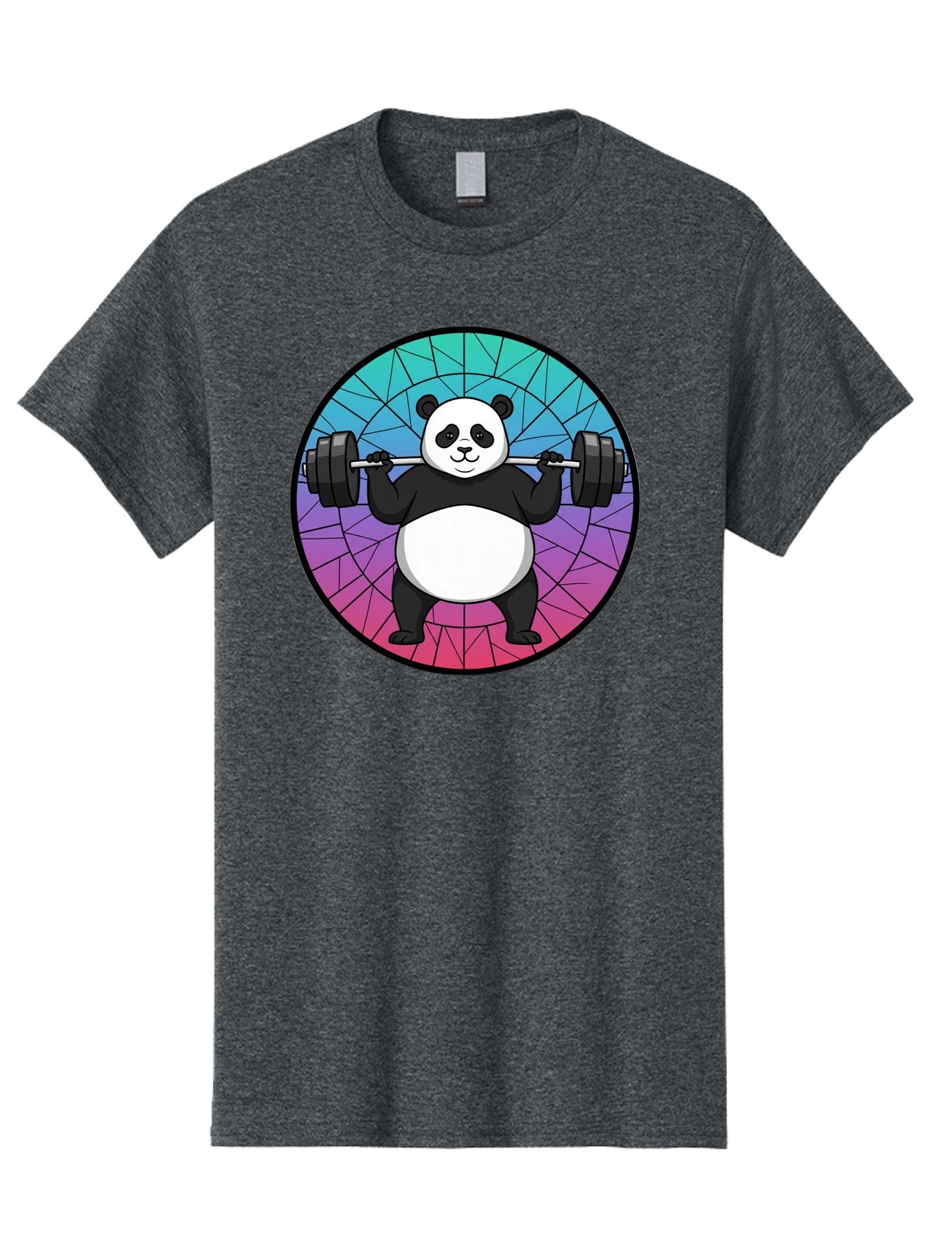 Panda-Lifting-Weights-6 Men'S Graphic Tee, 100% Cotton, Comfortable Casual Summer Wear, Machine Washable, Vintage Camera, Old Camera, Antique Camera, Black Camera, Classic Photography, Photography Equipment, Nostalgic Device, Film Camera, Baf958