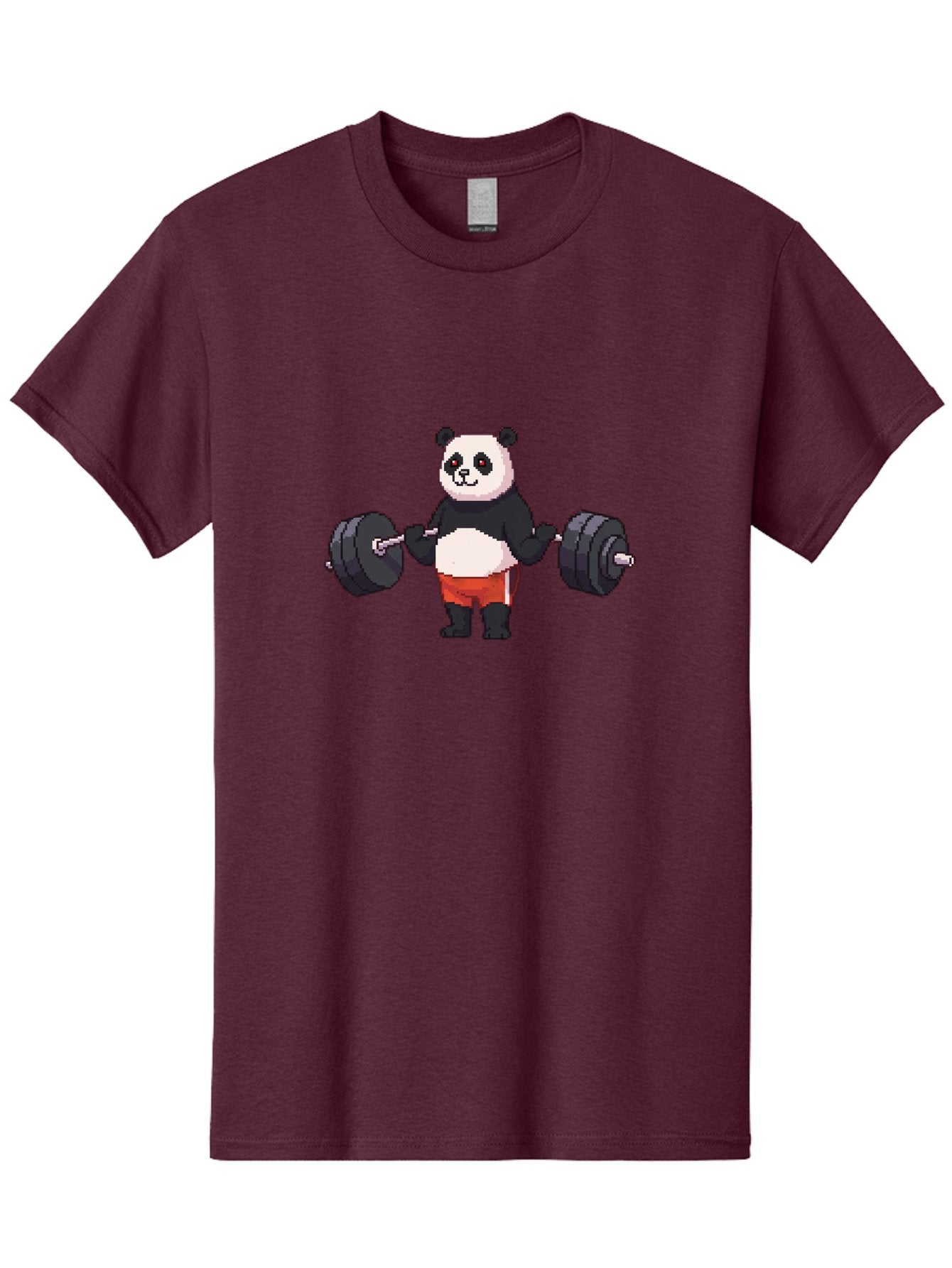 Panda-Lifting-Weights-9 Men'S Graphic Tee, 100% Cotton, Comfortable Casual Summer Wear, Machine Washable, Vintage Camera, Old Camera, Antique Camera, Black Camera, Classic Photography, Photography Equipment, Nostalgic Device, Film Camera, Baf961 4
