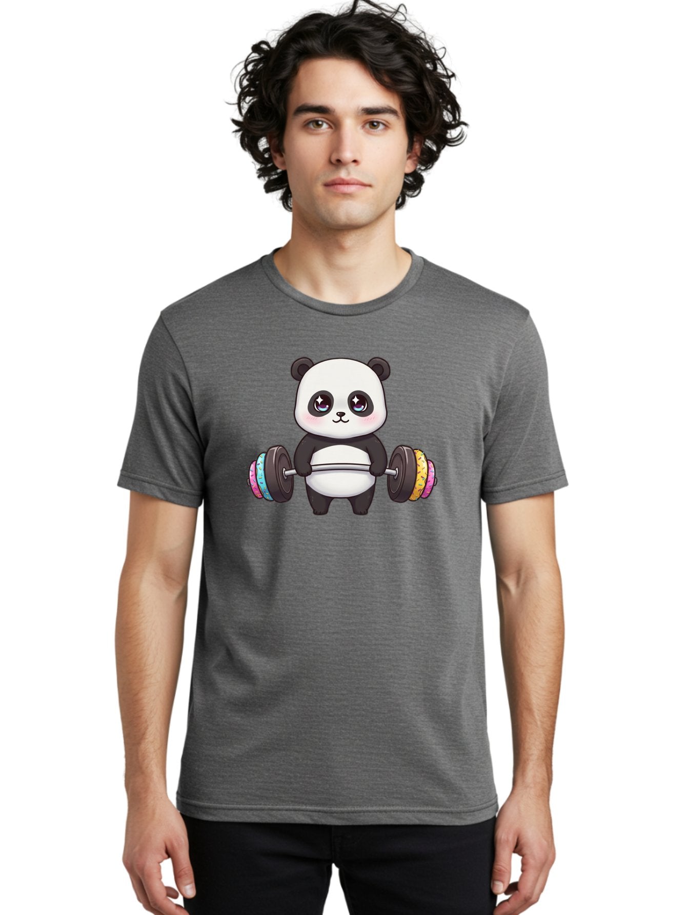 Panda-Lifting-Weights Men'S Graphic Tee, 100% Cotton, Comfortable Casual Summer Wear, Machine Washable, Vintage Camera, Old Camera, Antique Camera, Black Camera, Classic Photography, Photography Equipment, Nostalgic Device, Film Camera, Baf962 30