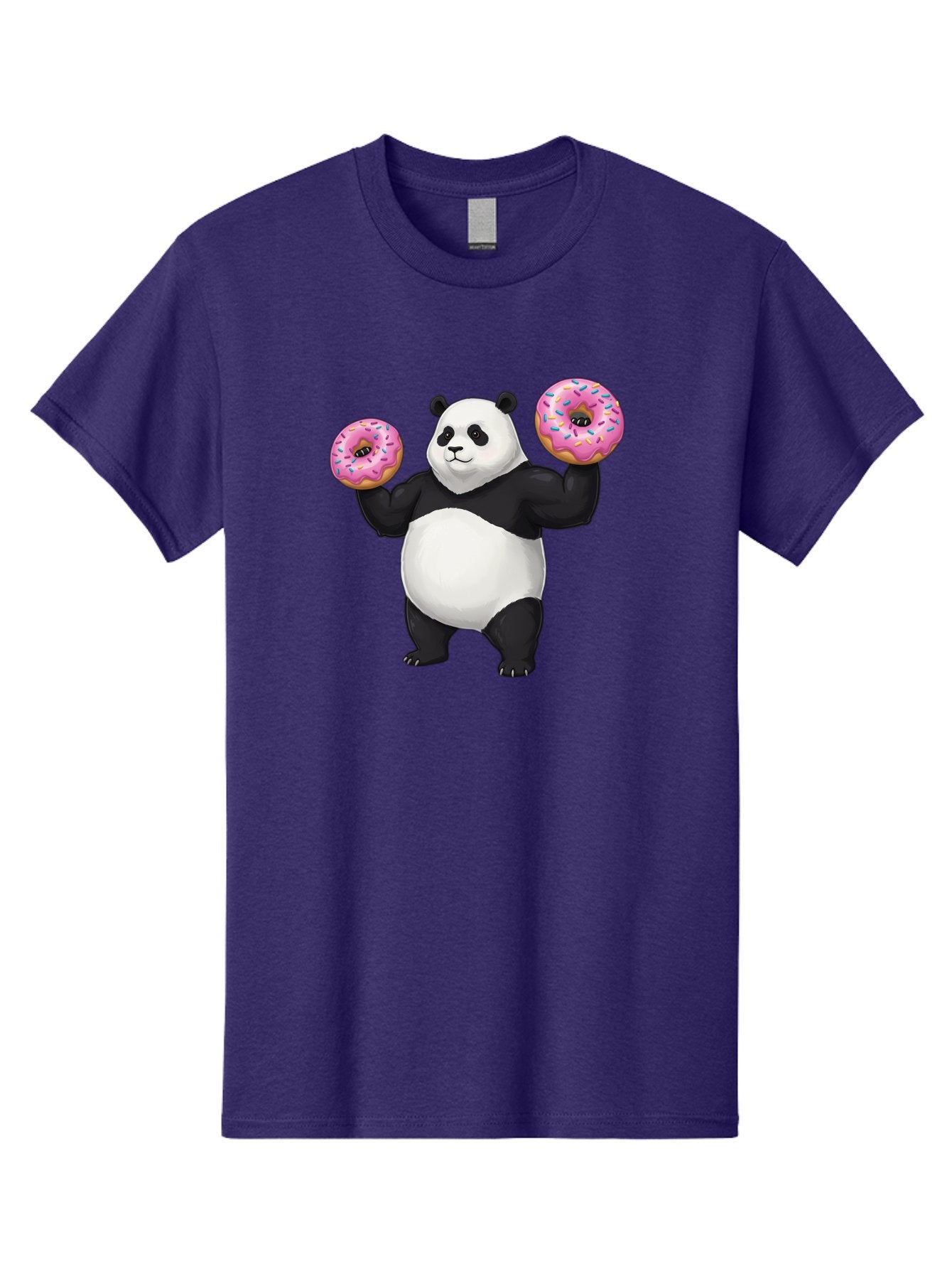 Panda-With-Donuts Men'S Graphic Tee, 100% Cotton, Comfortable Casual Summer Wear, Machine Washable, Vintage Camera, Old Camera, Antique Camera, Black Camera, Classic Photography, Photography Equipment, Nostalgic Device, Film Camera, Camera Art Baf963