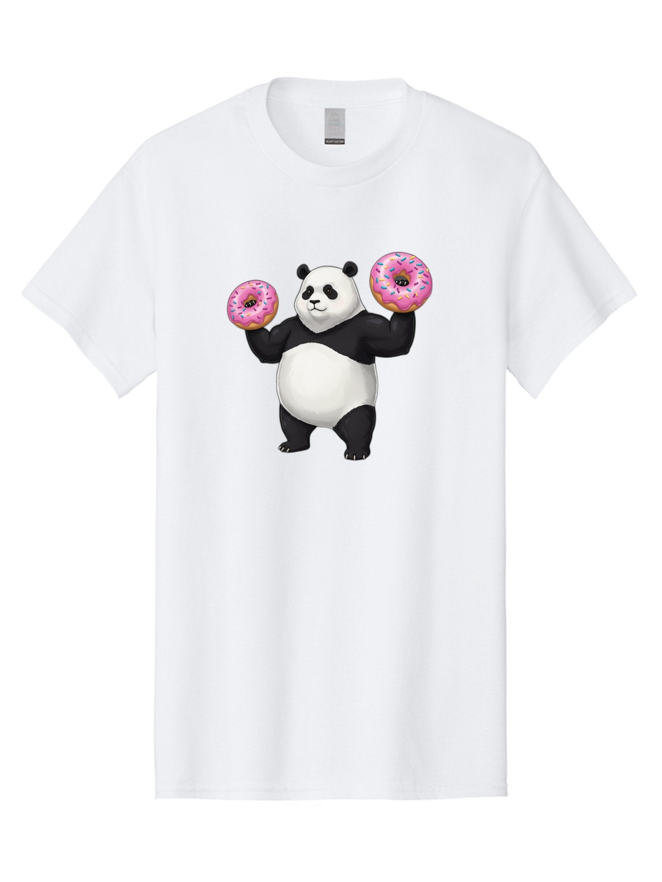 Panda-With-Donuts Men'S Graphic Tee, 100% Cotton, Comfortable Casual Summer Wear, Machine Washable, Vintage Camera, Old Camera, Antique Camera, Black Camera, Classic Photography, Photography Equipment, Nostalgic Device, Film Camera, Camera Art Baf963