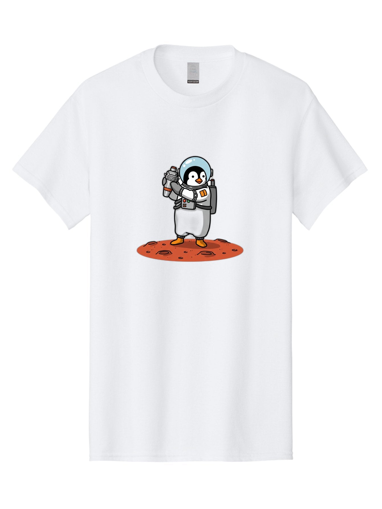 Penguin-Astronaut Men'S Graphic Tee, 100% Cotton, Comfortable Casual Summer Wear, Machine Washable, Vintage Camera, Old Camera, Antique Camera, Black Camera, Classic Photography, Photography Equipment, Nostalgic Device, Film Camera, Camera Art Baf965 5