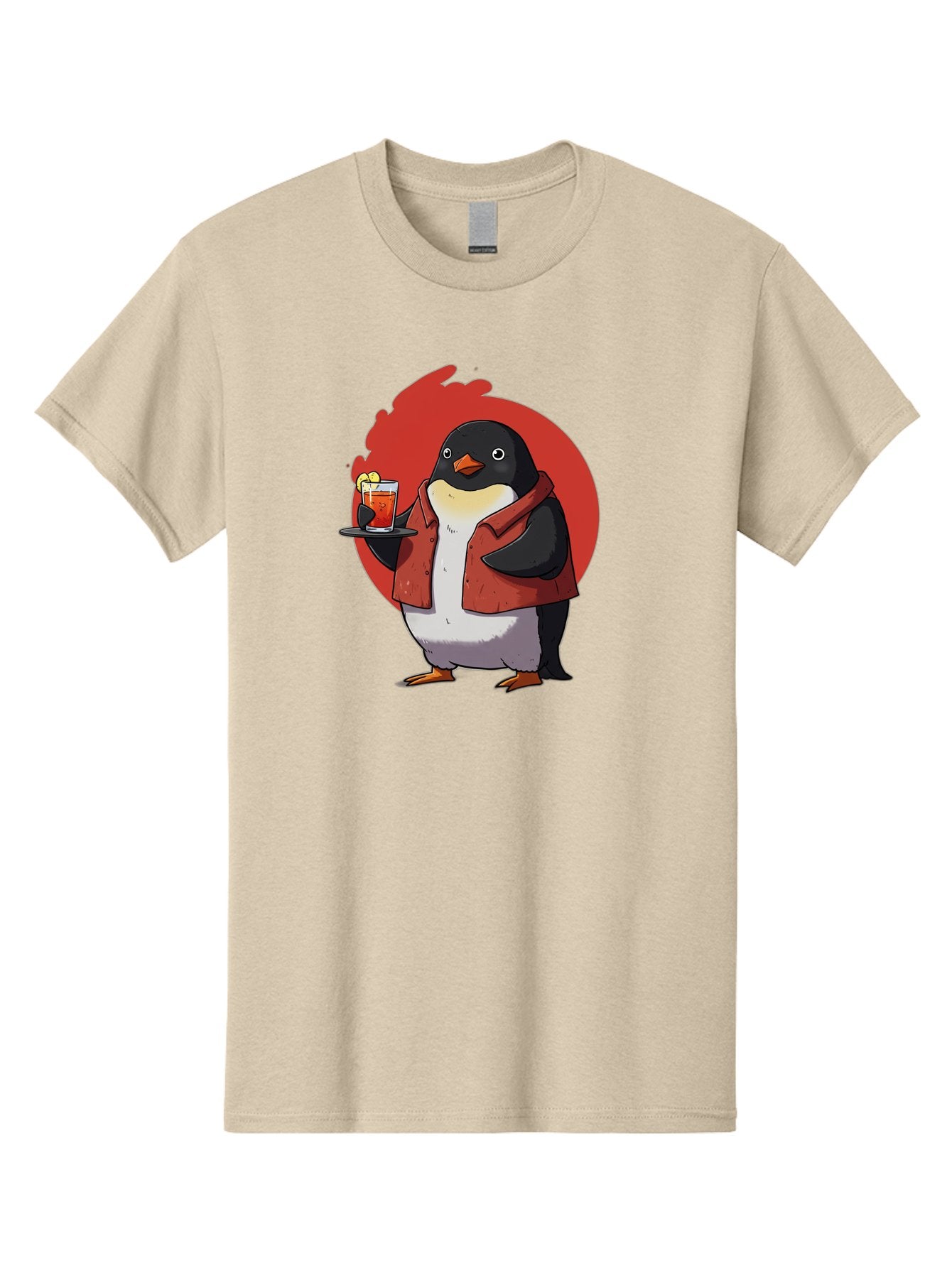 Penguin-Bartender-10 Men'S Graphic Tee, 100% Cotton, Comfortable Casual Summer Wear, Machine Washable, Vintage Camera, Old Camera, Antique Camera, Black Camera, Classic Photography, Photography Equipment, Nostalgic Device, Film Camera, Baf967 8