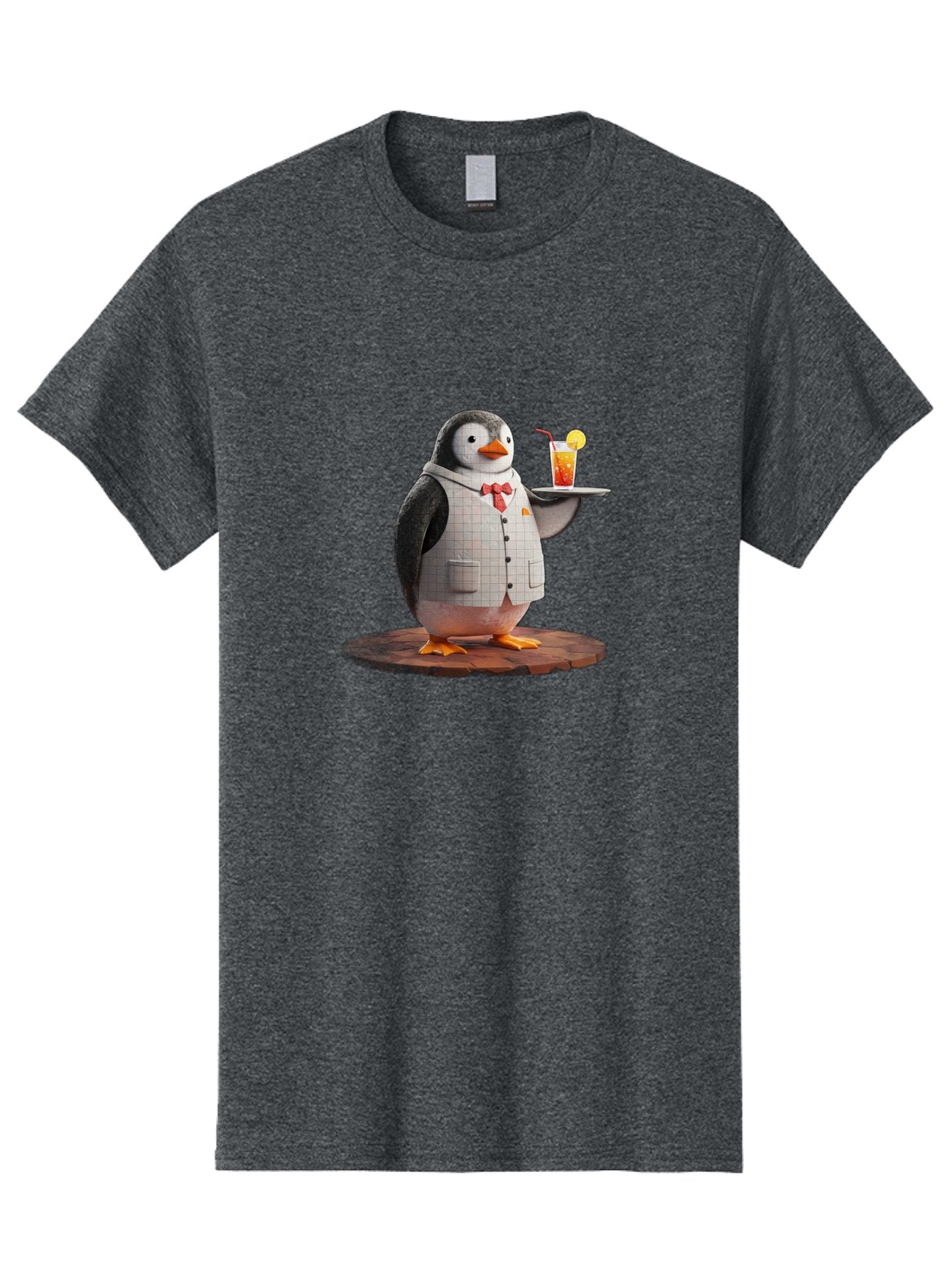 Penguin-Bartender-11 Men'S Graphic Tee, 100% Cotton, Comfortable Casual Summer Wear, Machine Washable, Vintage Camera, Old Camera, Antique Camera, Black Camera, Classic Photography, Photography Equipment, Nostalgic Device, Film Camera, Baf968 7