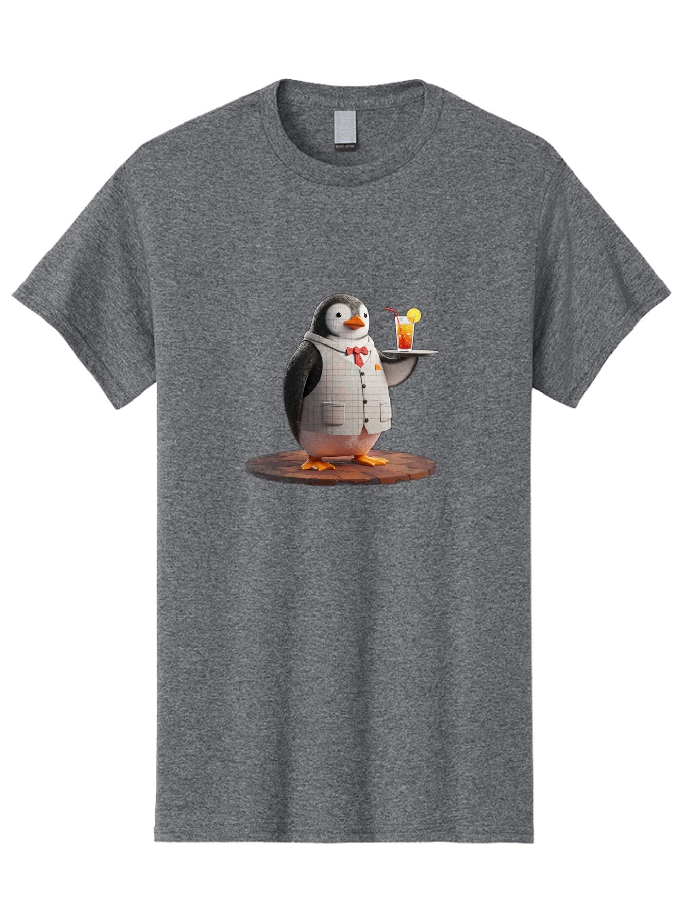 Penguin-Bartender-11 Men'S Graphic Tee, 100% Cotton, Comfortable Casual Summer Wear, Machine Washable, Vintage Camera, Old Camera, Antique Camera, Black Camera, Classic Photography, Photography Equipment, Nostalgic Device, Film Camera, Baf968 6