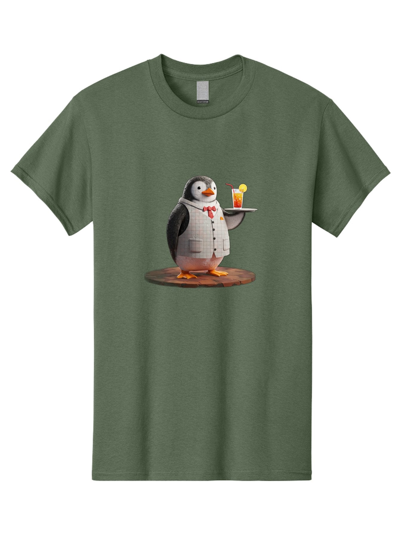 Penguin-Bartender-11 Men'S Graphic Tee, 100% Cotton, Comfortable Casual Summer Wear, Machine Washable, Vintage Camera, Old Camera, Antique Camera, Black Camera, Classic Photography, Photography Equipment, Nostalgic Device, Film Camera, Baf968 10
