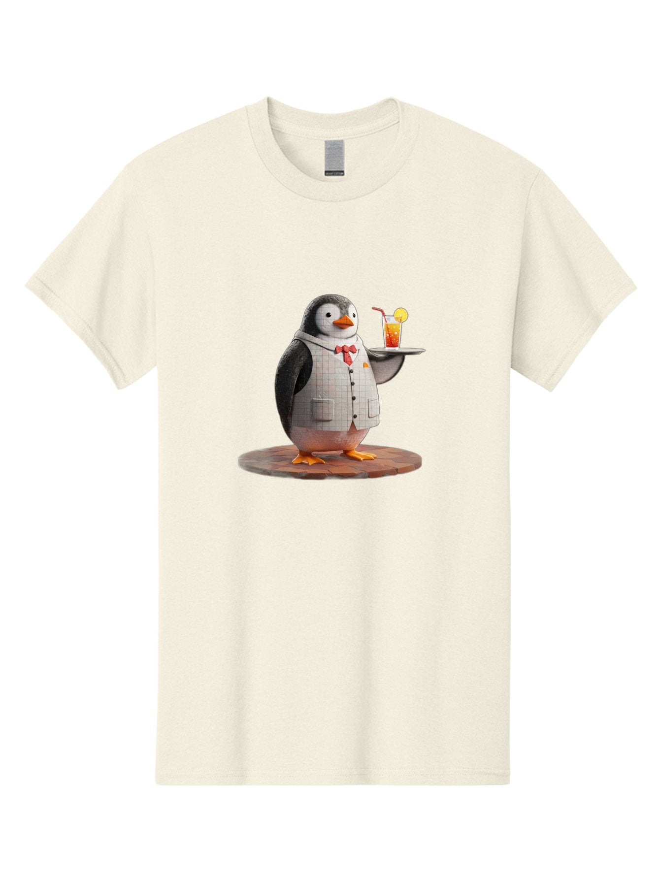 Penguin-Bartender-11 Men'S Graphic Tee, 100% Cotton, Comfortable Casual Summer Wear, Machine Washable, Vintage Camera, Old Camera, Antique Camera, Black Camera, Classic Photography, Photography Equipment, Nostalgic Device, Film Camera, Baf968 3