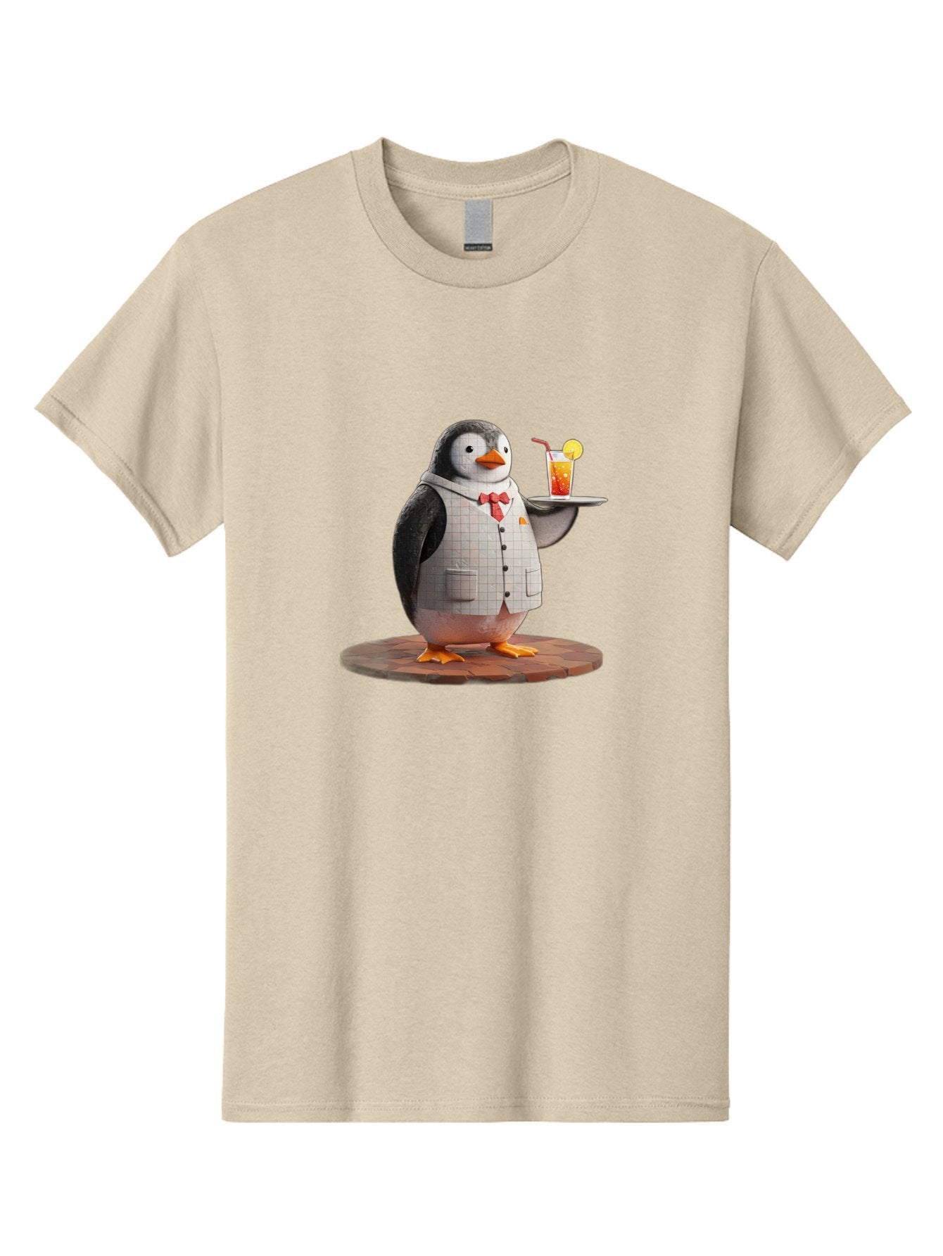 Penguin-Bartender-11 Men'S Graphic Tee, 100% Cotton, Comfortable Casual Summer Wear, Machine Washable, Vintage Camera, Old Camera, Antique Camera, Black Camera, Classic Photography, Photography Equipment, Nostalgic Device, Film Camera, Baf968 8