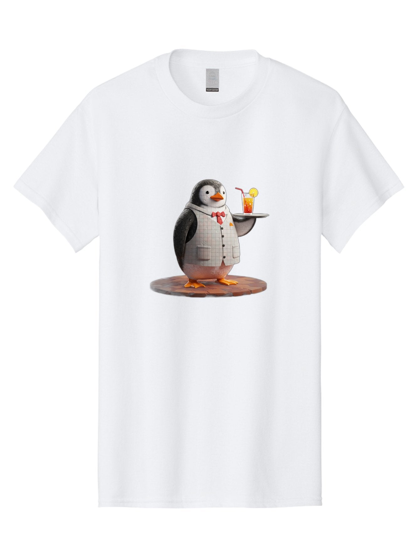 Penguin-Bartender-11 Men'S Graphic Tee, 100% Cotton, Comfortable Casual Summer Wear, Machine Washable, Vintage Camera, Old Camera, Antique Camera, Black Camera, Classic Photography, Photography Equipment, Nostalgic Device, Film Camera, Baf968 11