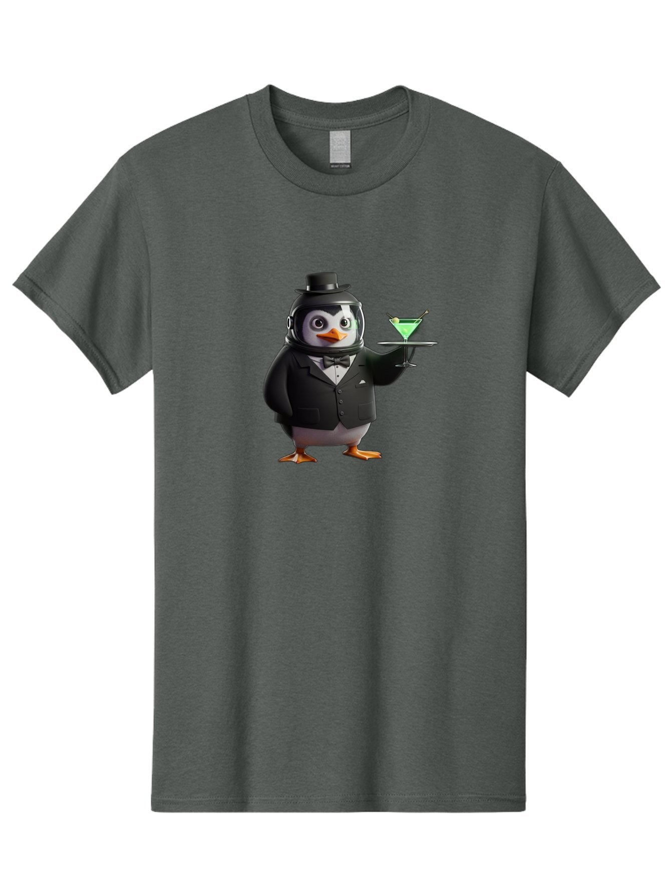 Penguin-Bartender-12 Men'S Graphic Tee, 100% Cotton, Comfortable Casual Summer Wear, Machine Washable, Vintage Camera, Old Camera, Antique Camera, Black Camera, Classic Photography, Photography Equipment, Nostalgic Device, Film Camera, Baf969 6