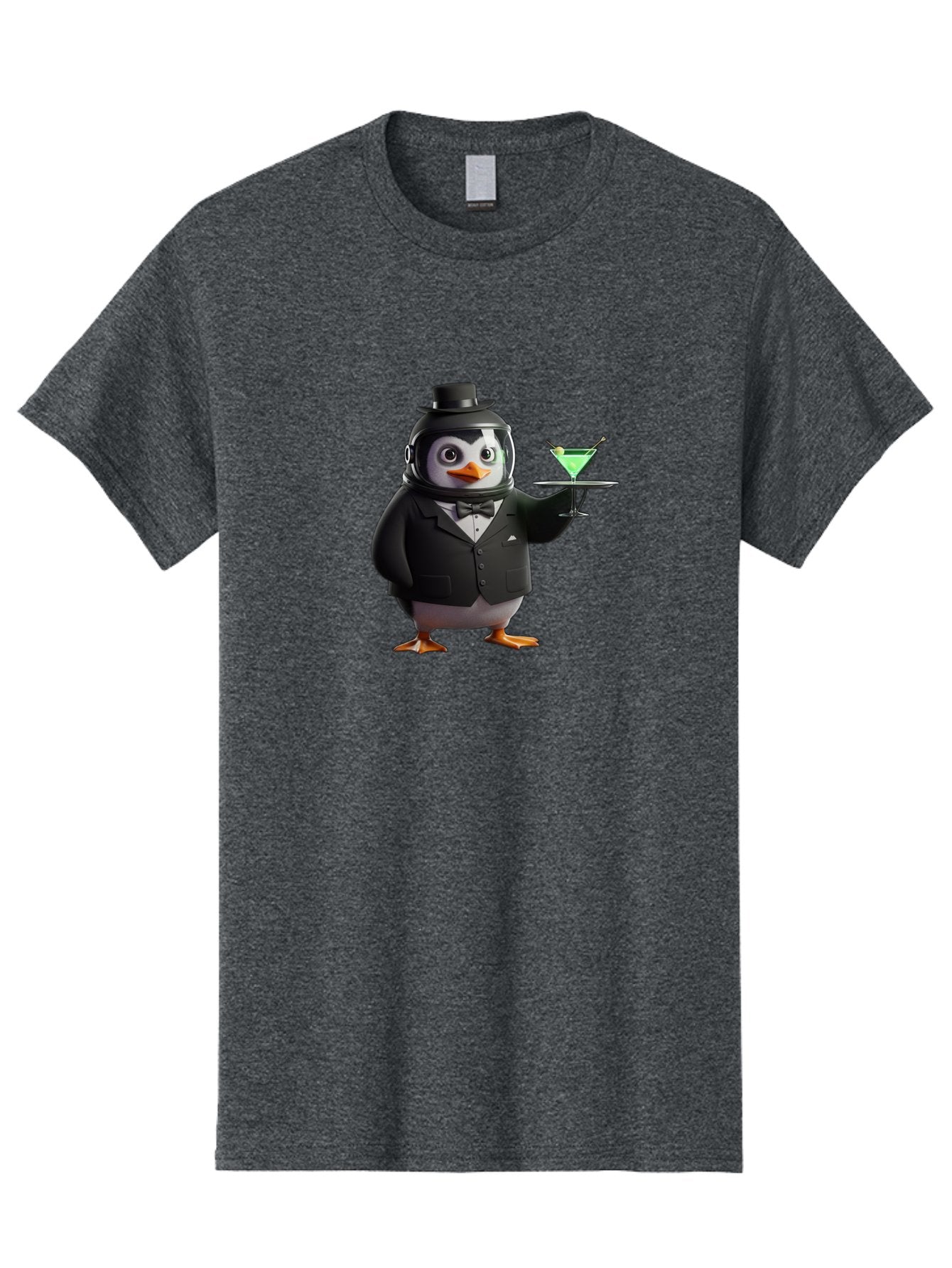 Penguin-Bartender-12 Men'S Graphic Tee, 100% Cotton, Comfortable Casual Summer Wear, Machine Washable, Vintage Camera, Old Camera, Antique Camera, Black Camera, Classic Photography, Photography Equipment, Nostalgic Device, Film Camera, Baf969 9