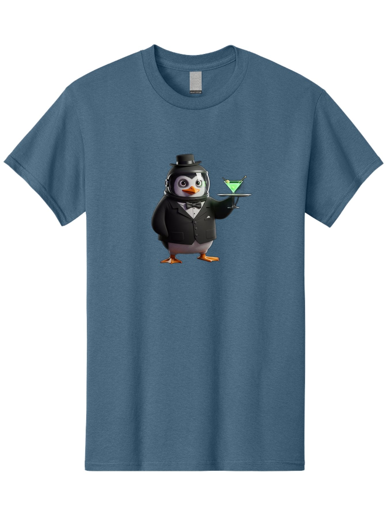 Penguin-Bartender-12 Men'S Graphic Tee, 100% Cotton, Comfortable Casual Summer Wear, Machine Washable, Vintage Camera, Old Camera, Antique Camera, Black Camera, Classic Photography, Photography Equipment, Nostalgic Device, Film Camera, Baf969 14