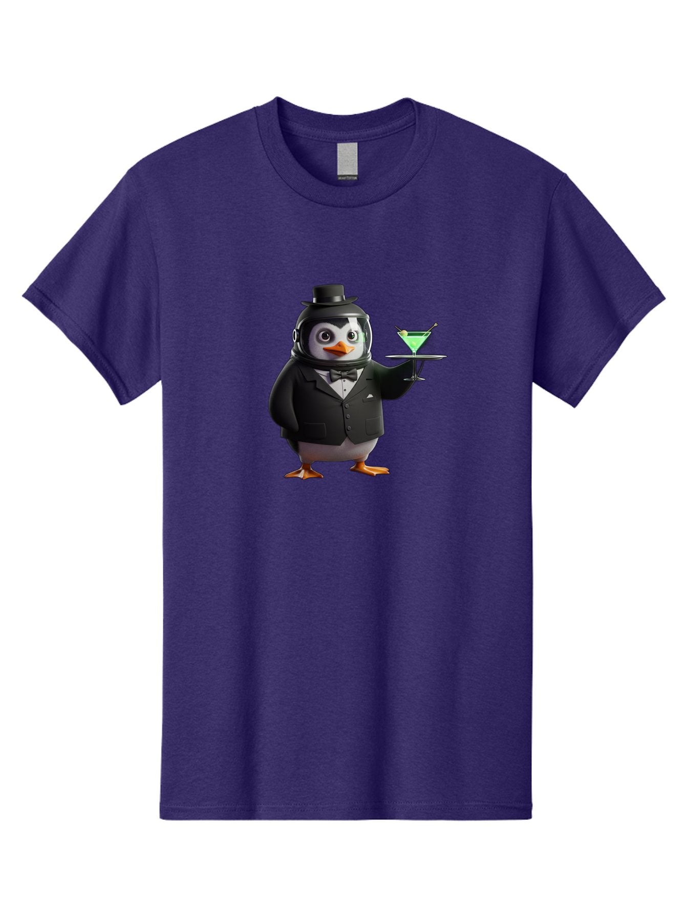 Penguin-Bartender-12 Men'S Graphic Tee, 100% Cotton, Comfortable Casual Summer Wear, Machine Washable, Vintage Camera, Old Camera, Antique Camera, Black Camera, Classic Photography, Photography Equipment, Nostalgic Device, Film Camera, Baf969 4