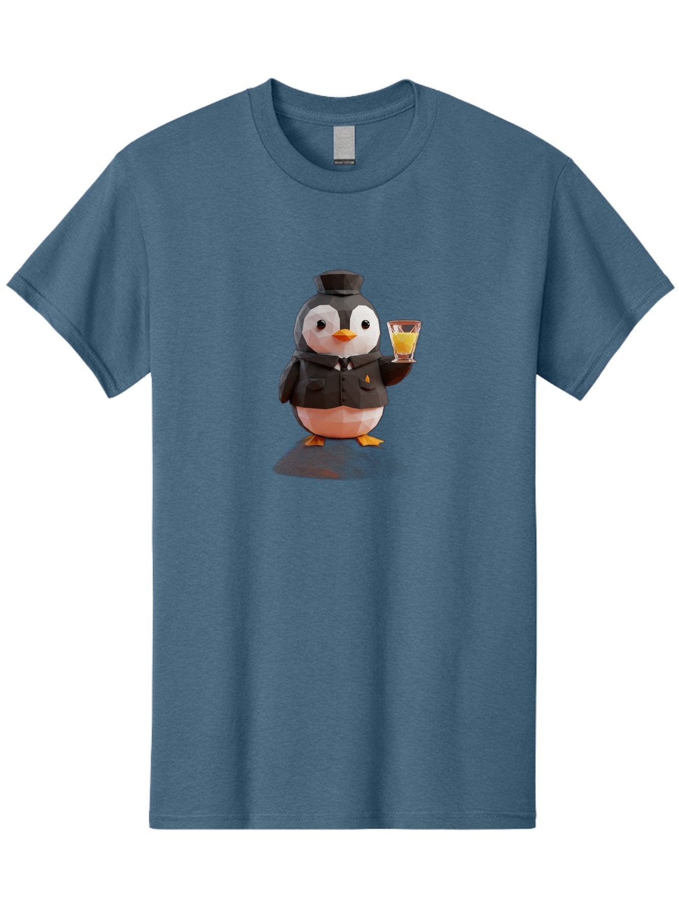 Penguin-Bartender-4 Men'S Graphic Tee, 100% Cotton, Comfortable Casual Summer Wear, Machine Washable, Vintage Camera, Old Camera, Antique Camera, Black Camera, Classic Photography, Photography Equipment, Nostalgic Device, Film Camera, Baf974 12