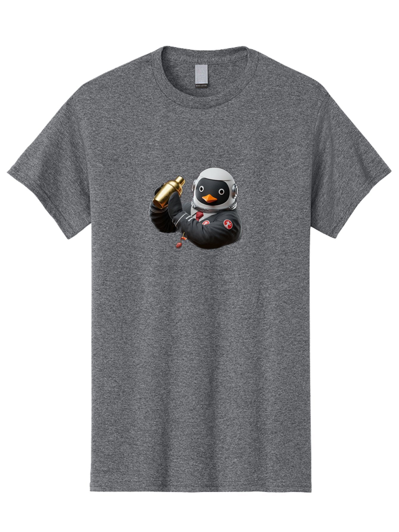 Penguin-In-Space-Suit Men'S Graphic Tee, 100% Cotton, Comfortable Casual Summer Wear, Machine Washable, Vintage Camera, Old Camera, Antique Camera, Black Camera, Classic Photography, Photography Equipment, Nostalgic Device, Film Camera, Baf981 13