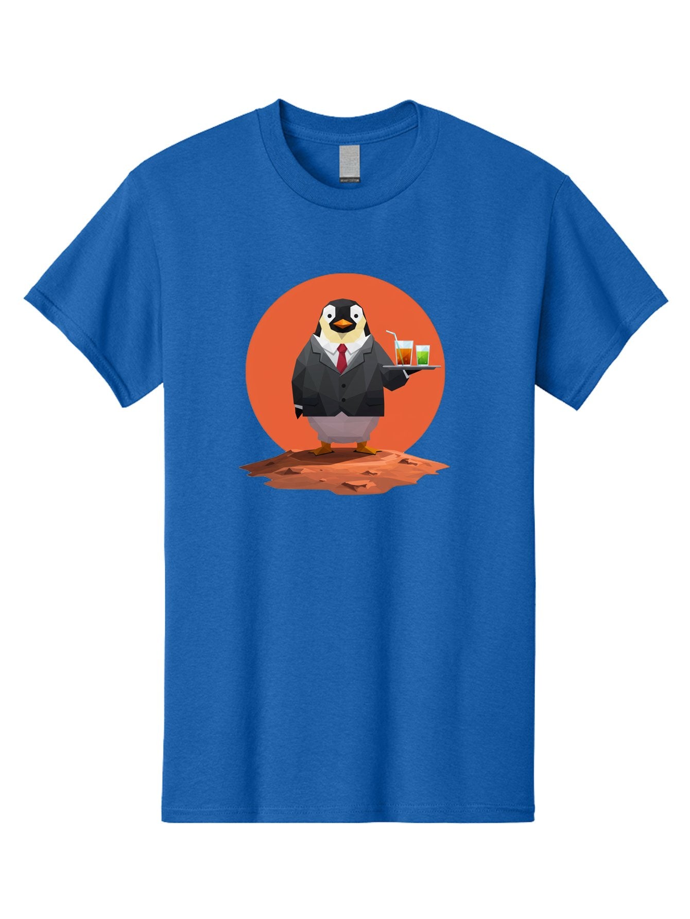 Penguin-Waiter-1 Men'S Graphic Tee, 100% Cotton, Comfortable Casual Summer Wear, Machine Washable, Vintage Camera, Old Camera, Antique Camera, Black Camera, Classic Photography, Photography Equipment, Nostalgic Device, Film Camera, Camera Art Baf988 7